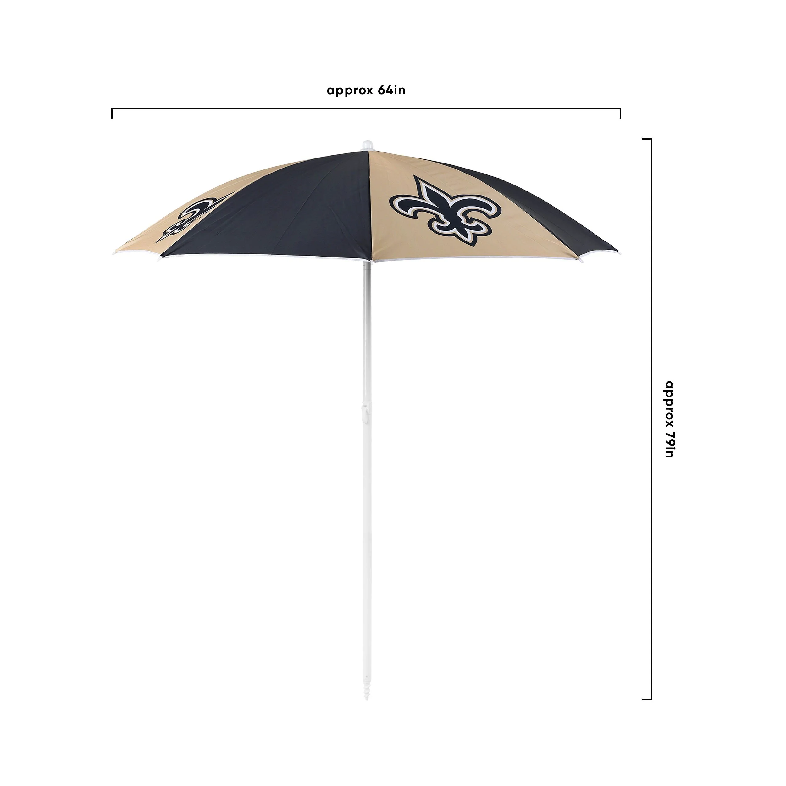 New Orleans Saints NFL Beach Umbrella - Image 5