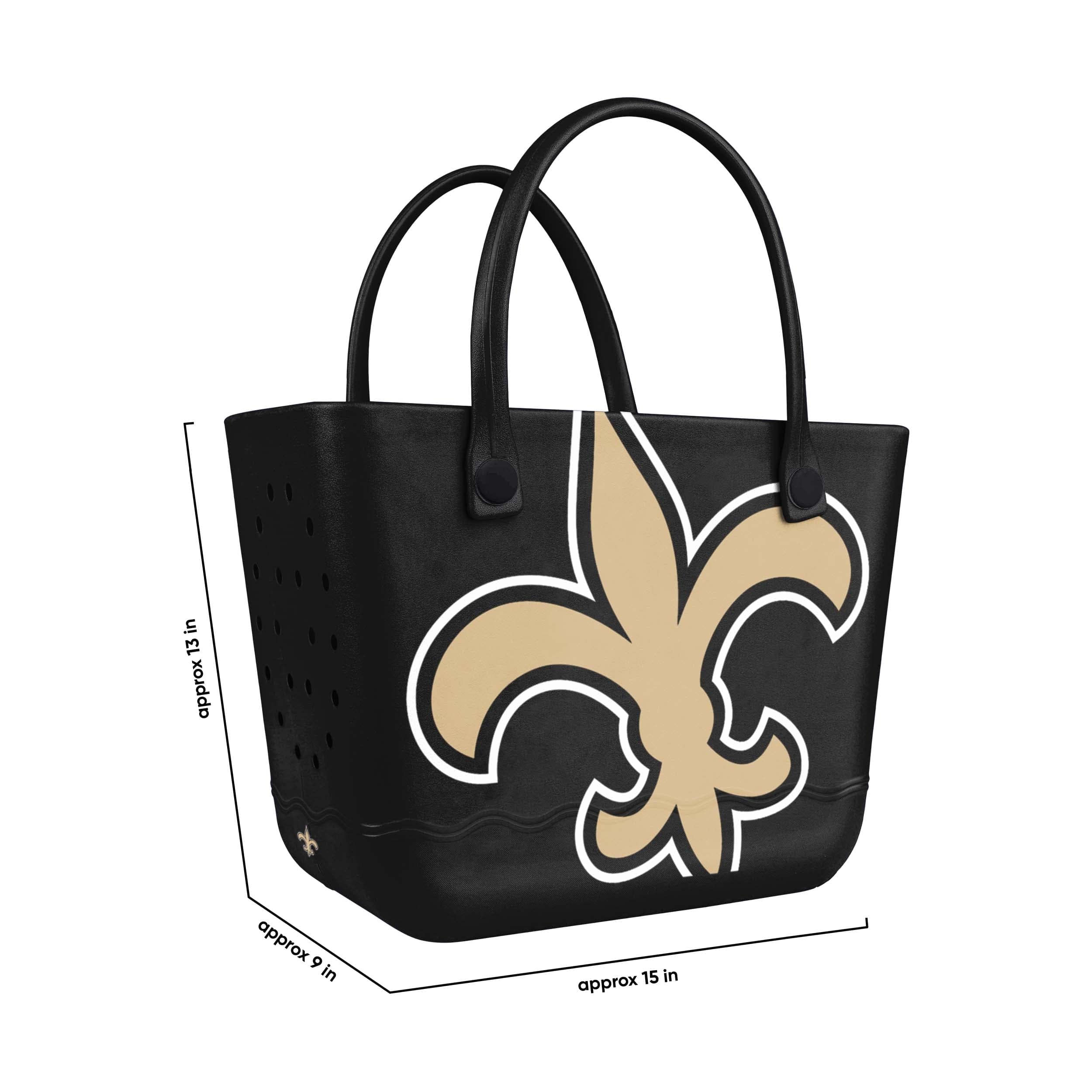 New Orleans Saints NFL Big Logo Tailgate Tote Bag - Image 3