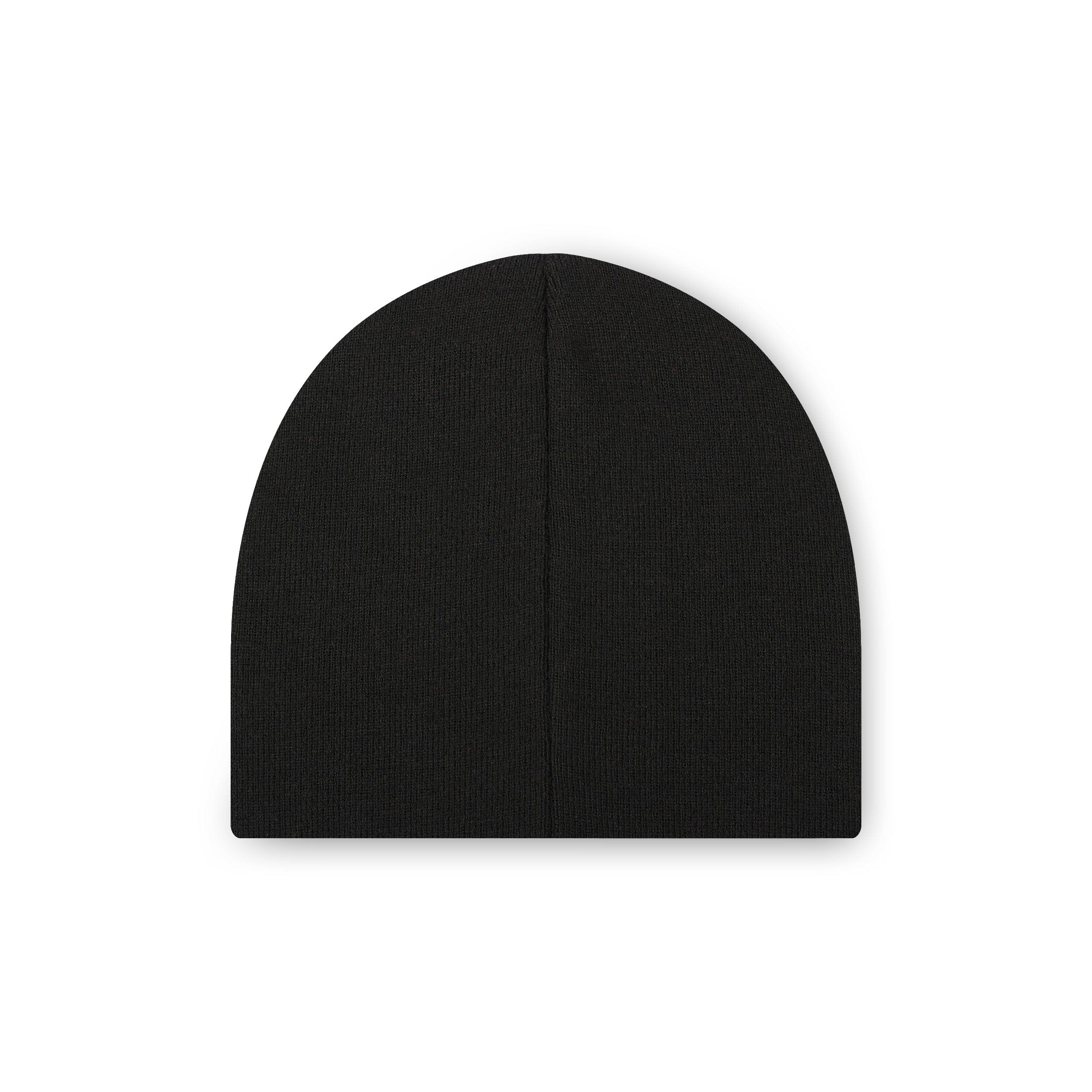New Orleans Saints NFL Black Basic Primary Logo Skull Beanie - Image 2
