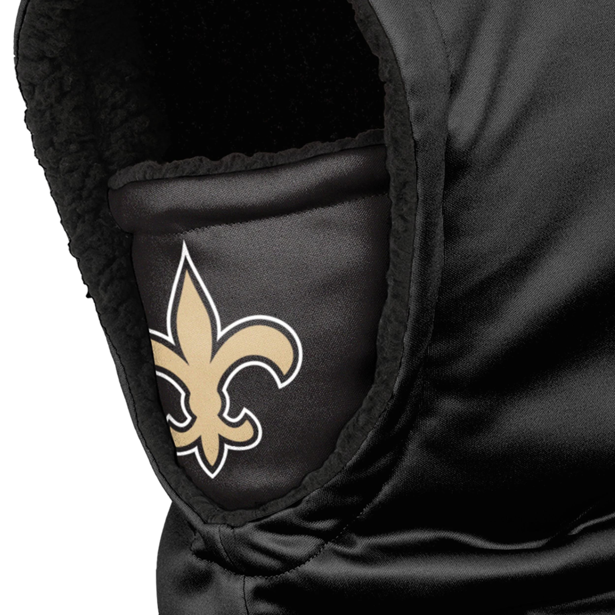 New Orleans Saints NFL Black Hooded Gaiter - Image 3