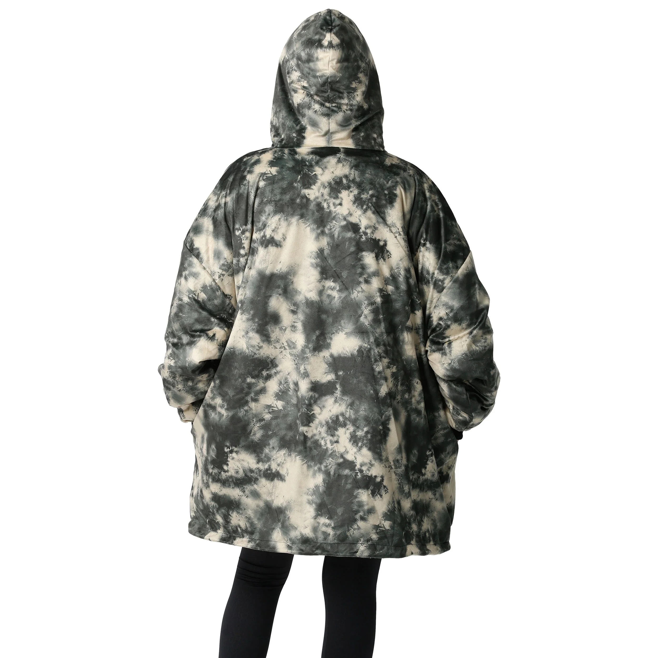 New Orleans Saints NFL Bold Logo Camo Hoodeez - Image 2