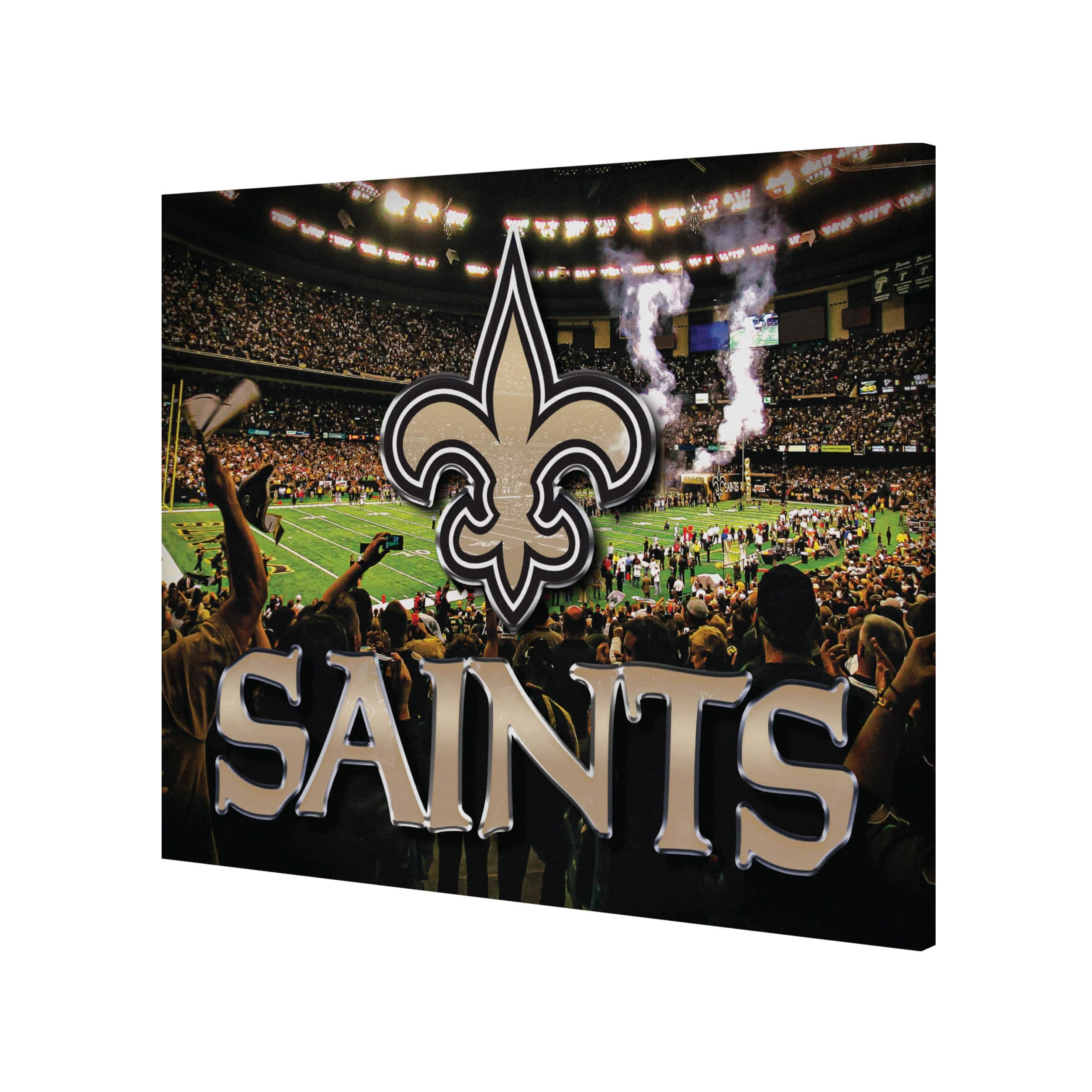New Orleans Saints NFL Canvas Wall Sign - Image 2
