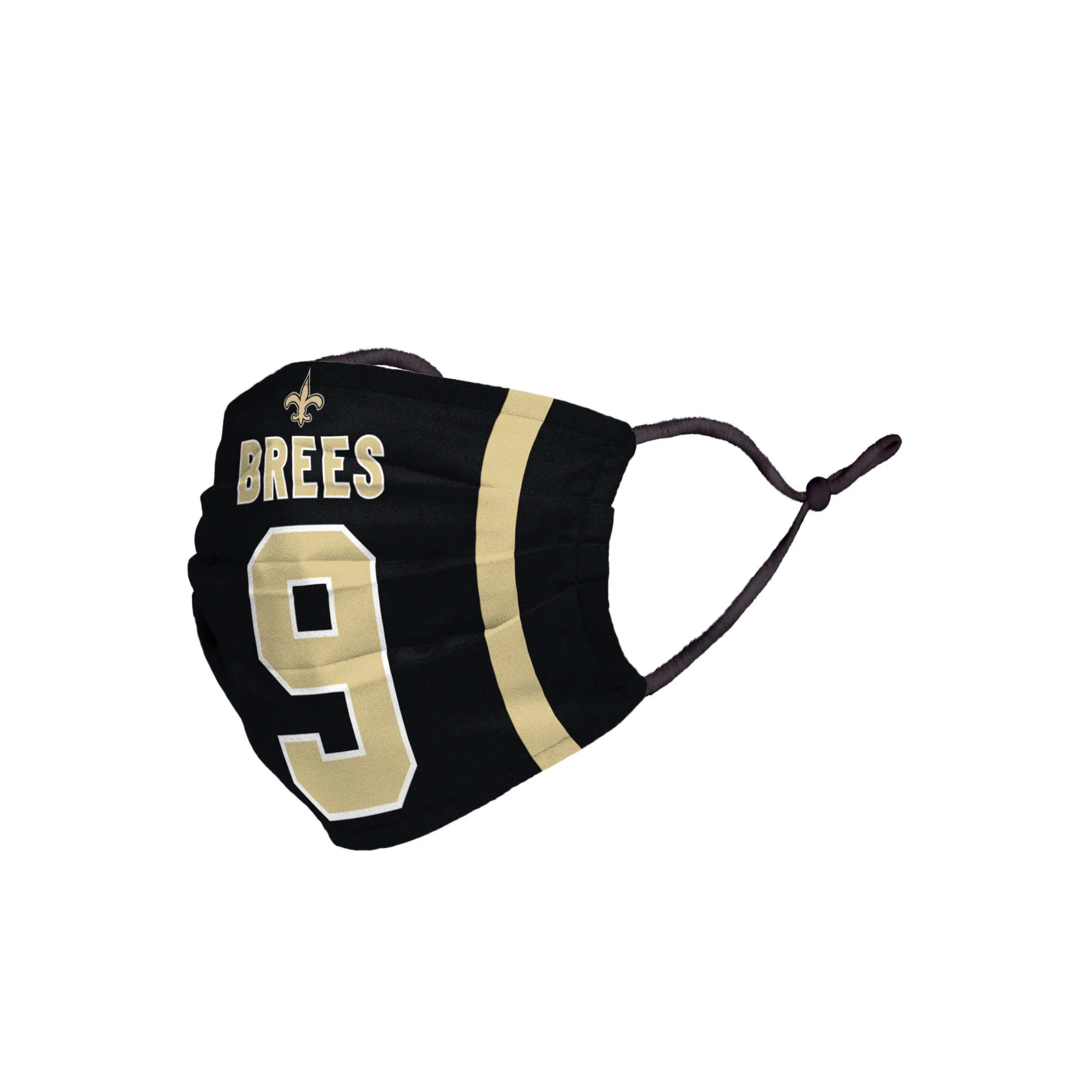 New Orleans Saints NFL Drew Brees Adjustable Face Cover - Image 2