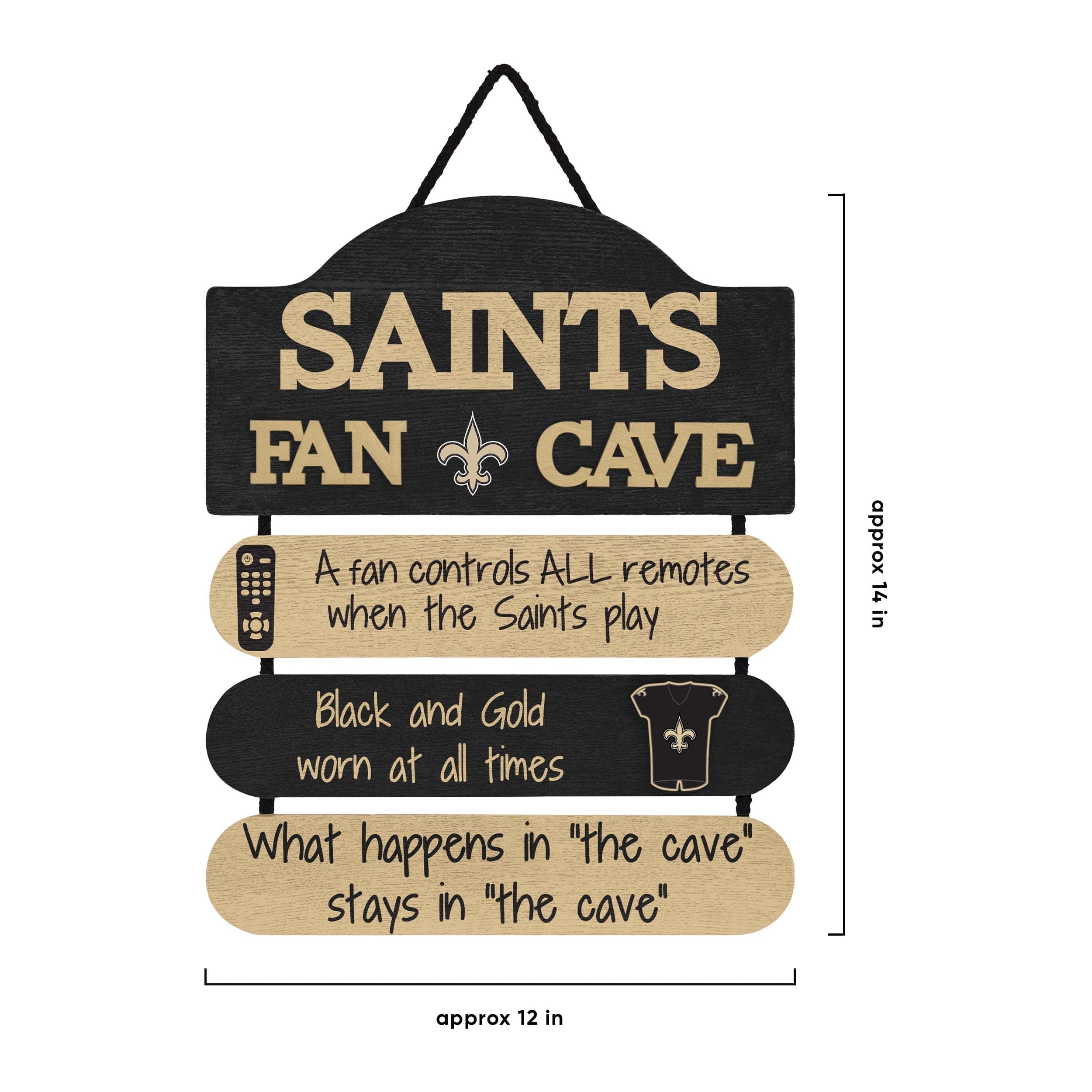 New Orleans Saints NFL Fancave Sign - Image 3