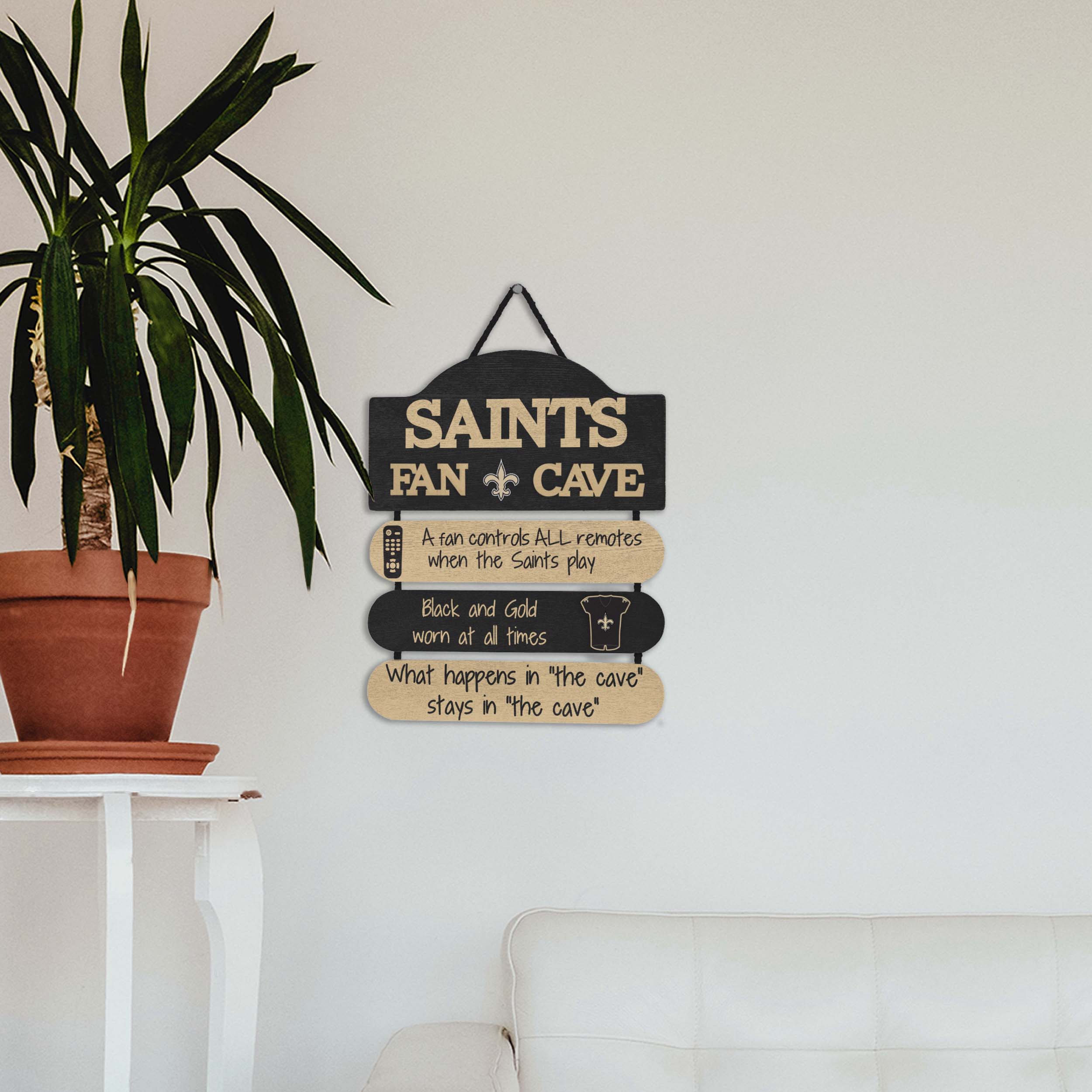 New Orleans Saints NFL Fancave Sign - Image 4