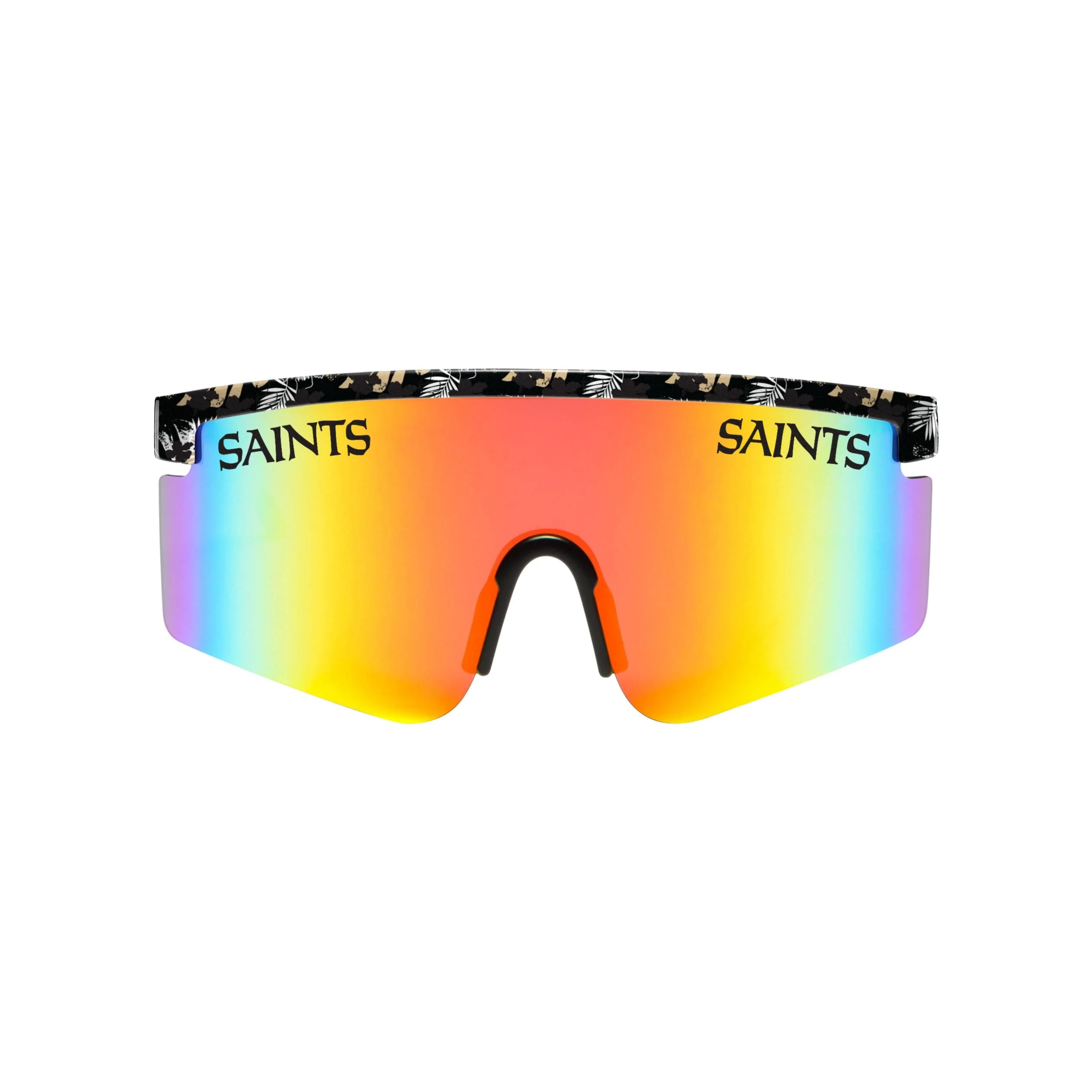 New Orleans Saints NFL Floral Large Frame Sunglasses - Image 2