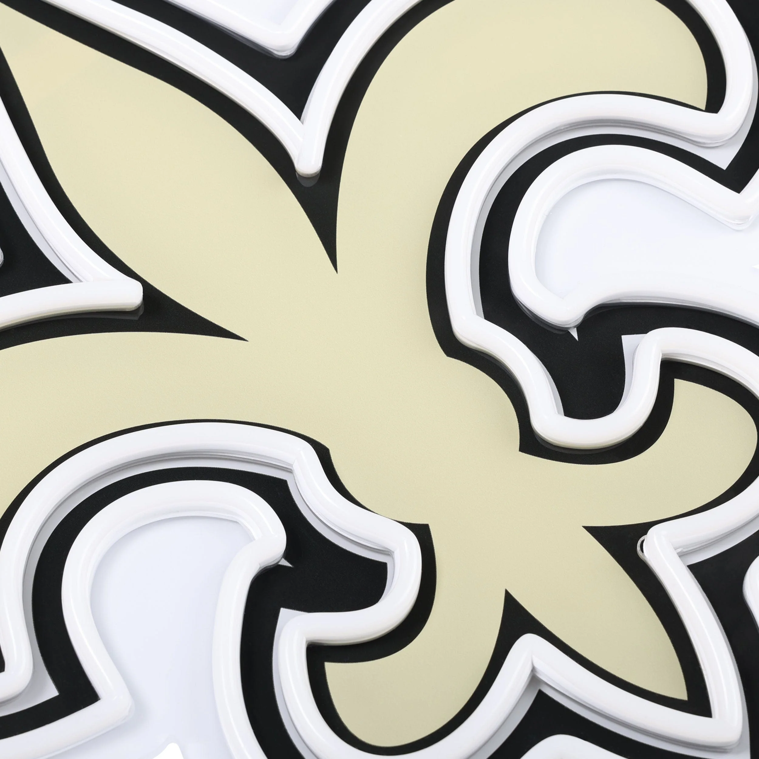 New Orleans Saints NFL LED Neon Light Up Team Logo Sign - Image 4