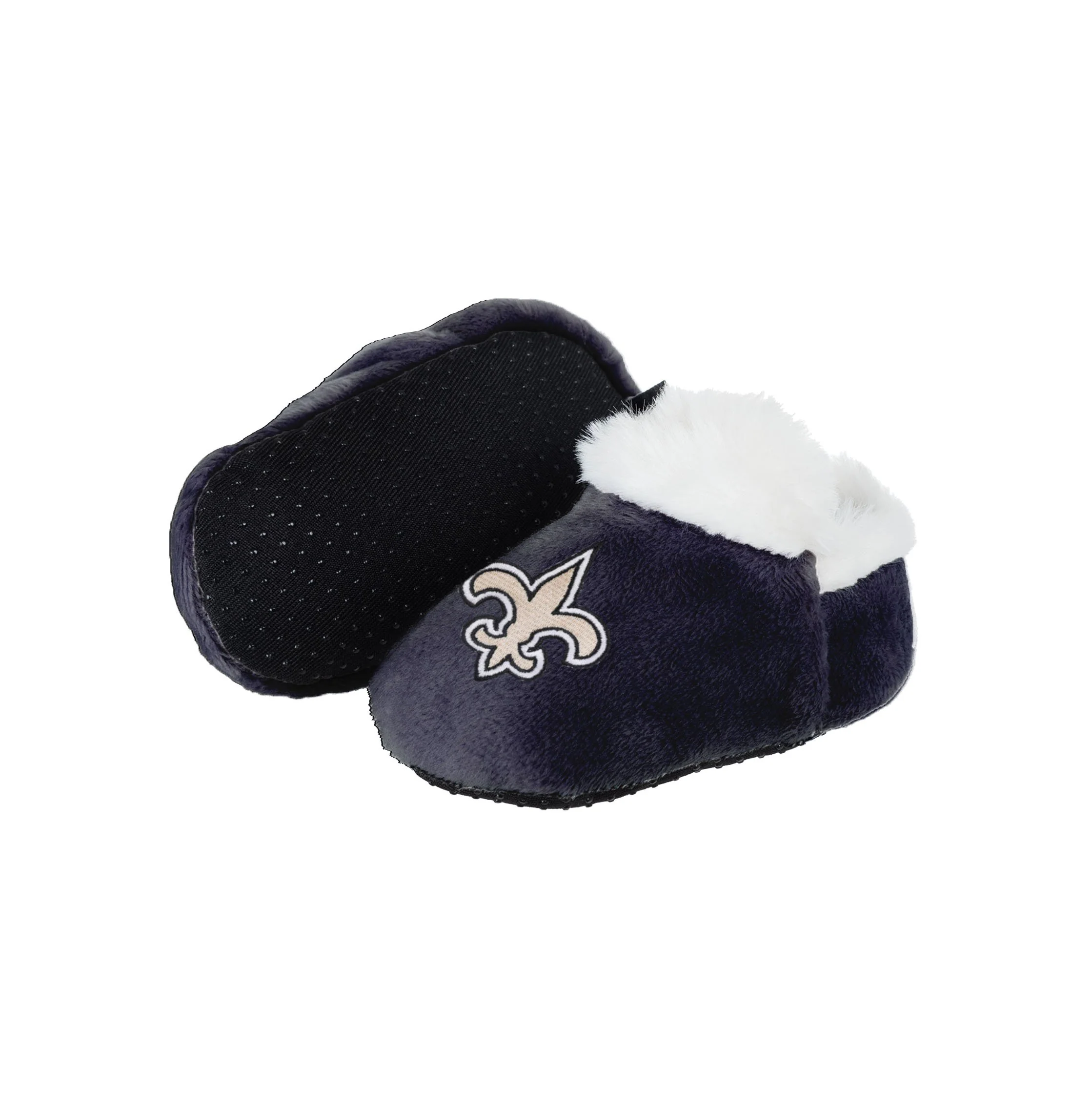 New Orleans Saints NFL Logo Baby Bootie Slipper