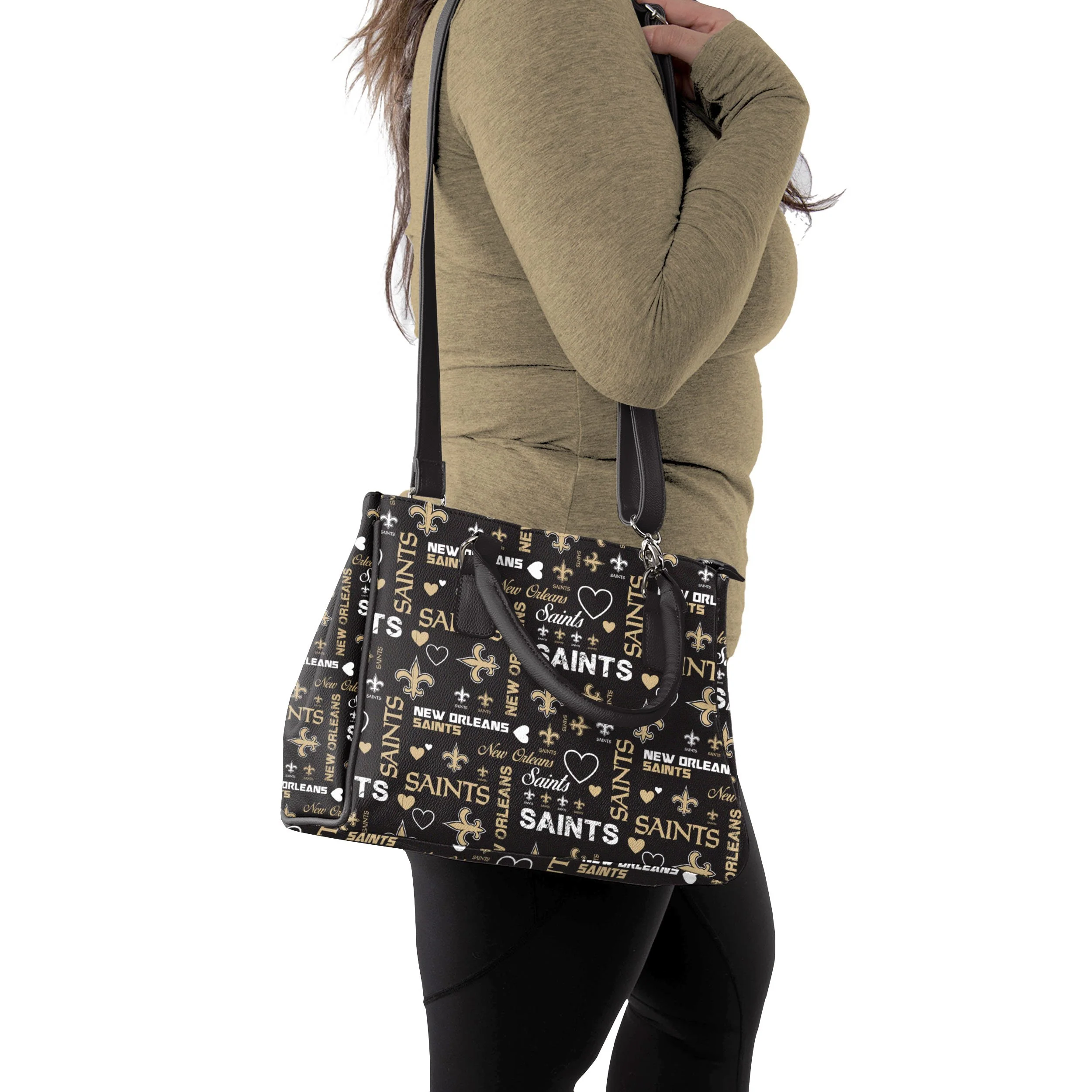 New Orleans Saints NFL Logo Love Purse - Image 2