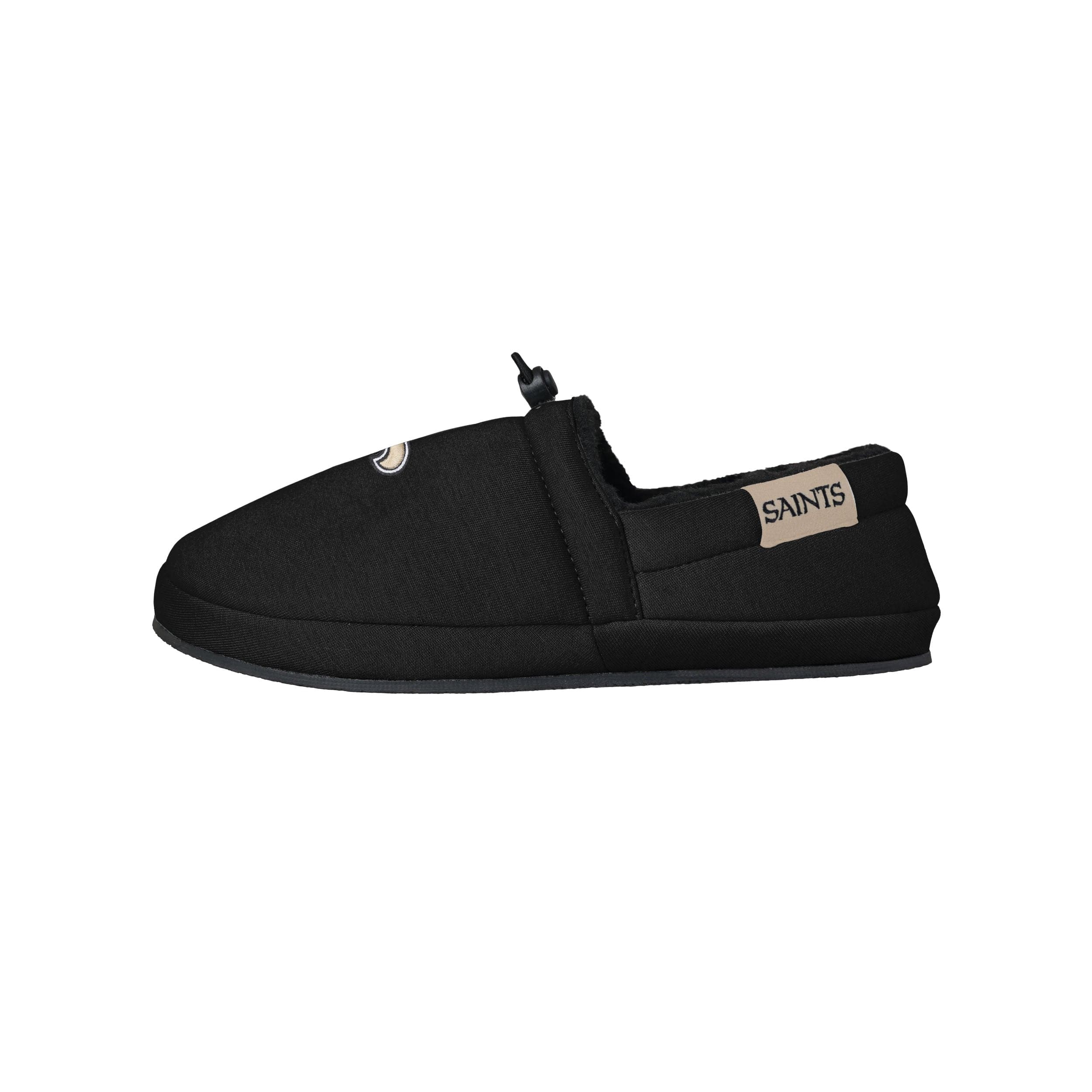 New Orleans Saints NFL Mens Big Logo Athletic Moccasin Slippers - Image 2