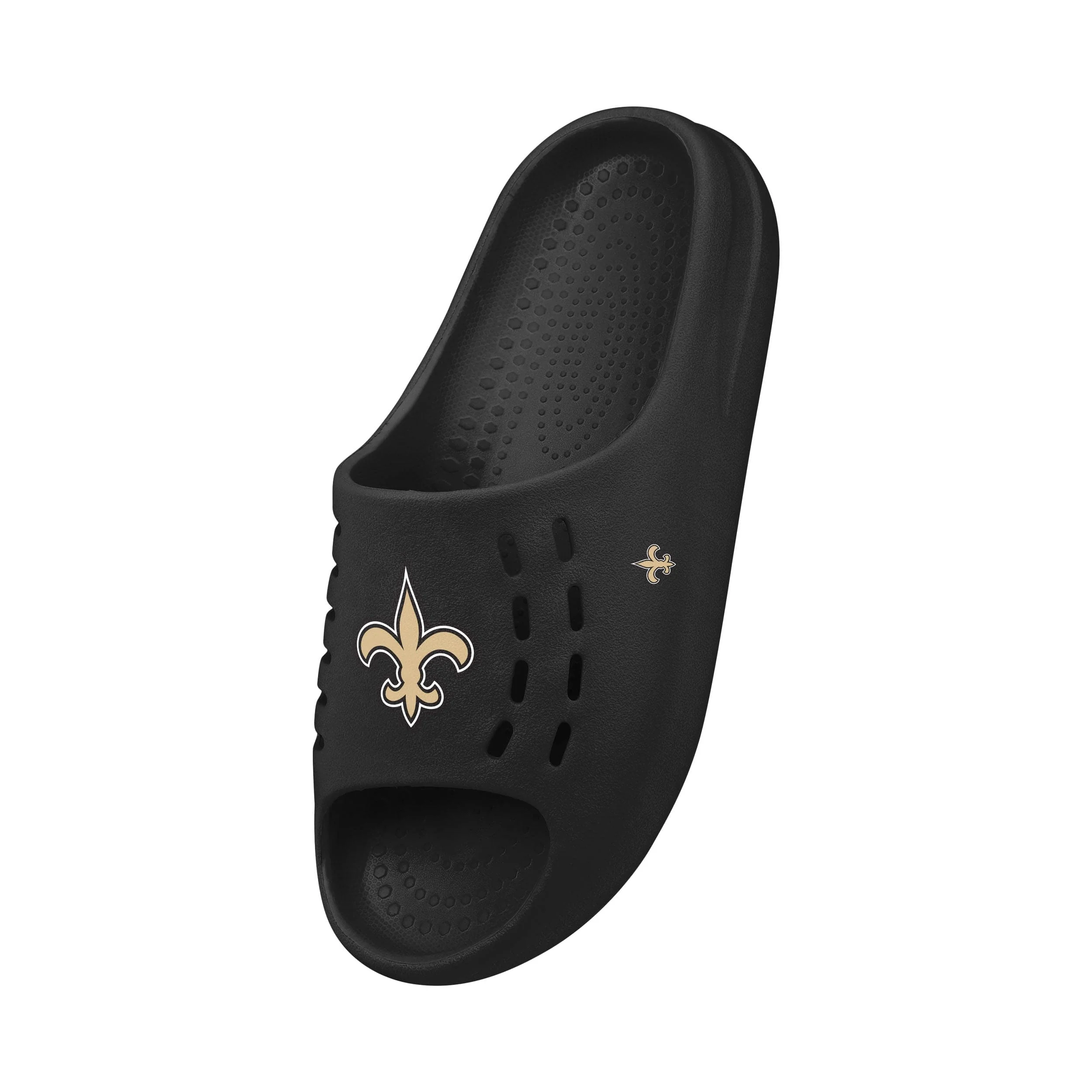 New Orleans Saints NFL Mens Big Logo Chunky Slide - Image 2