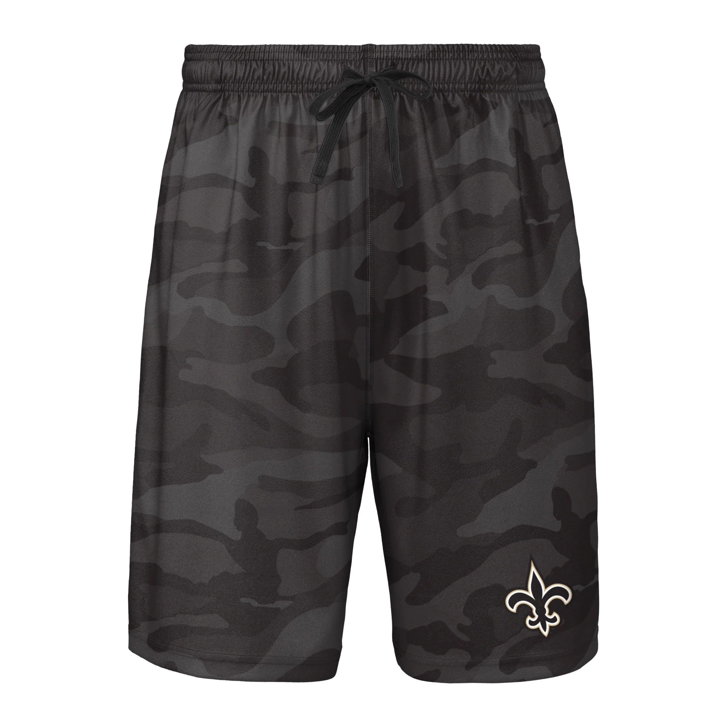 New Orleans Saints NFL Mens Cool Camo Training Shorts