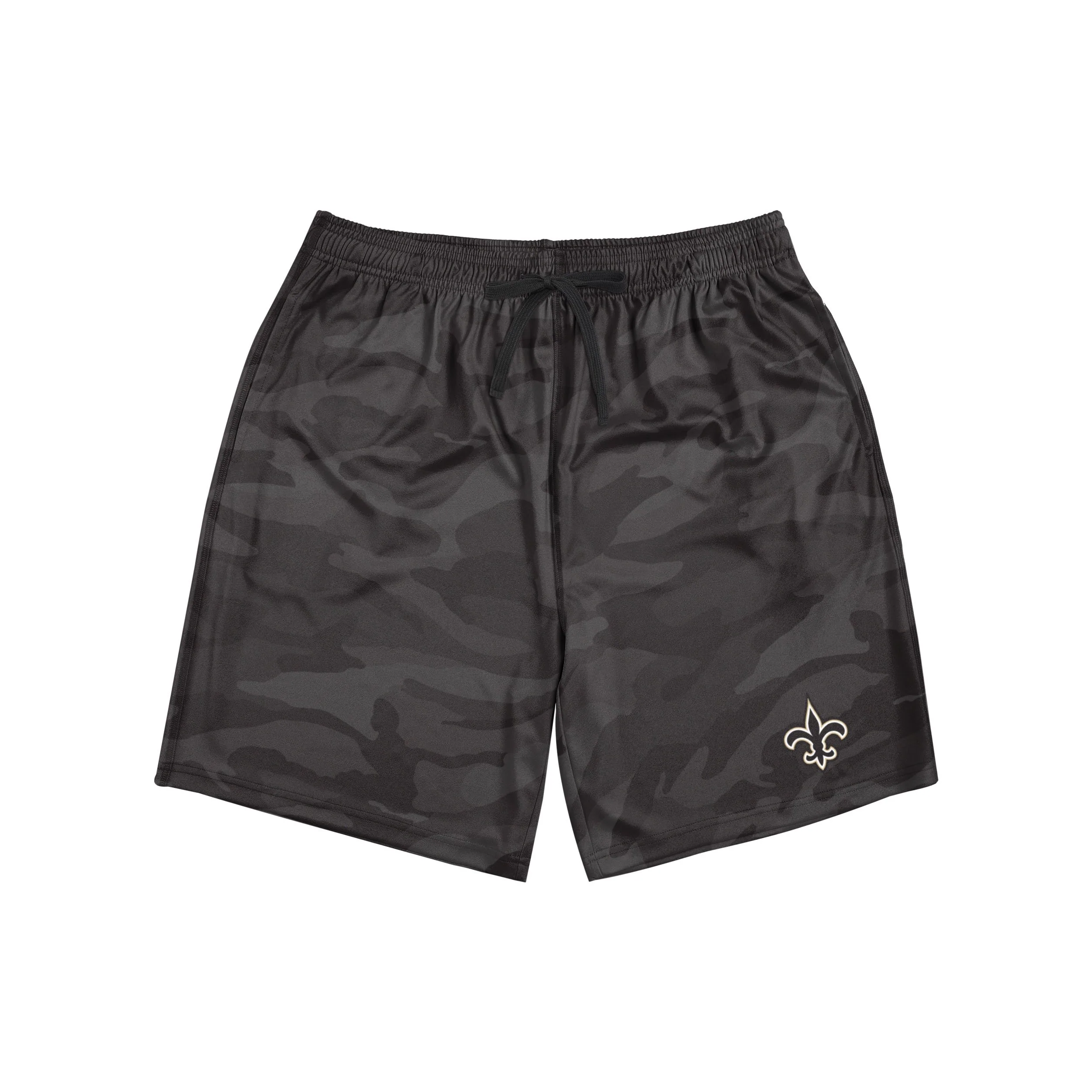 New Orleans Saints NFL Mens Cool Camo Training Shorts - Image 4