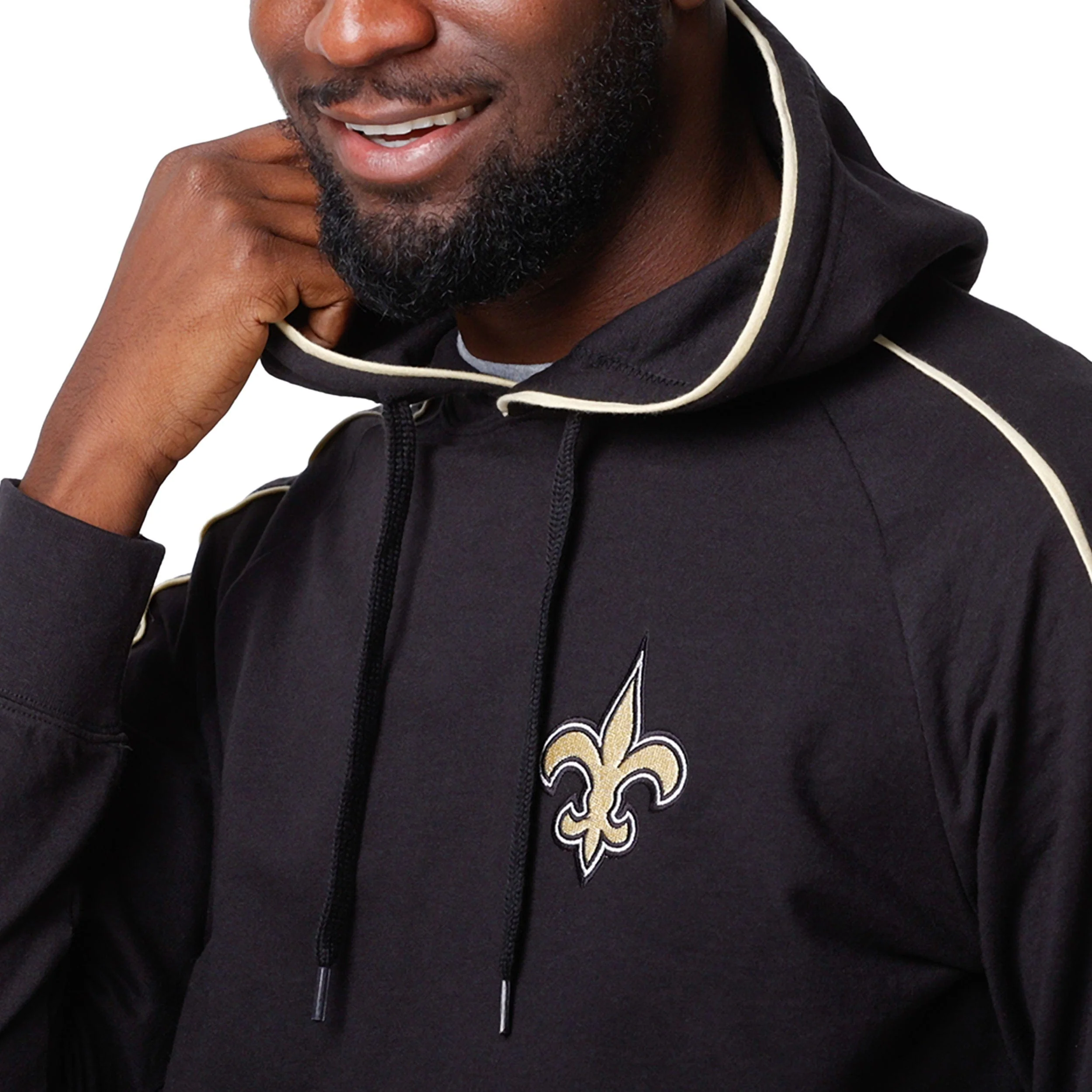 New Orleans Saints NFL Mens Fashion Track Suit - Image 3