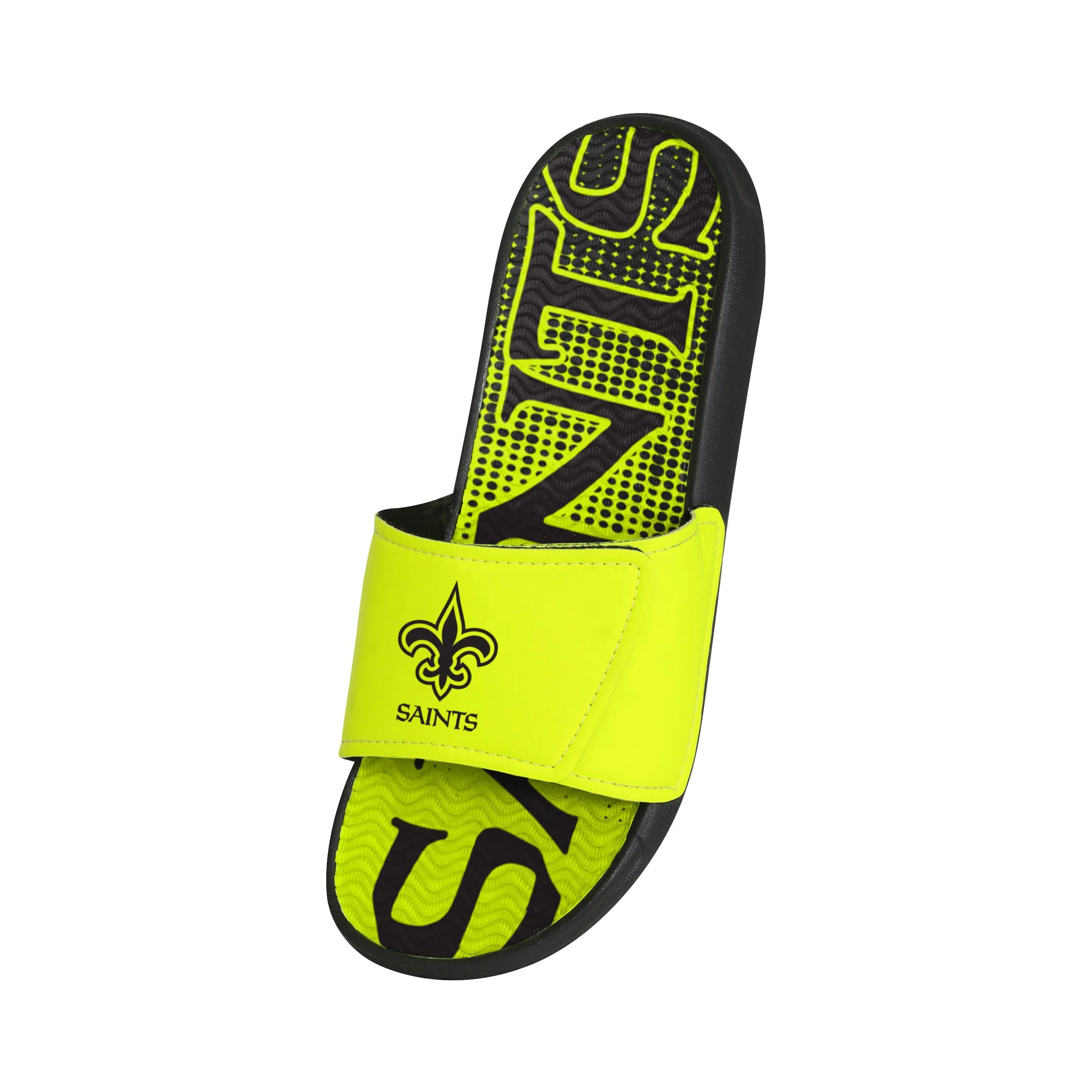 New Orleans Saints NFL Mens Highlights Gel Slide - Image 3