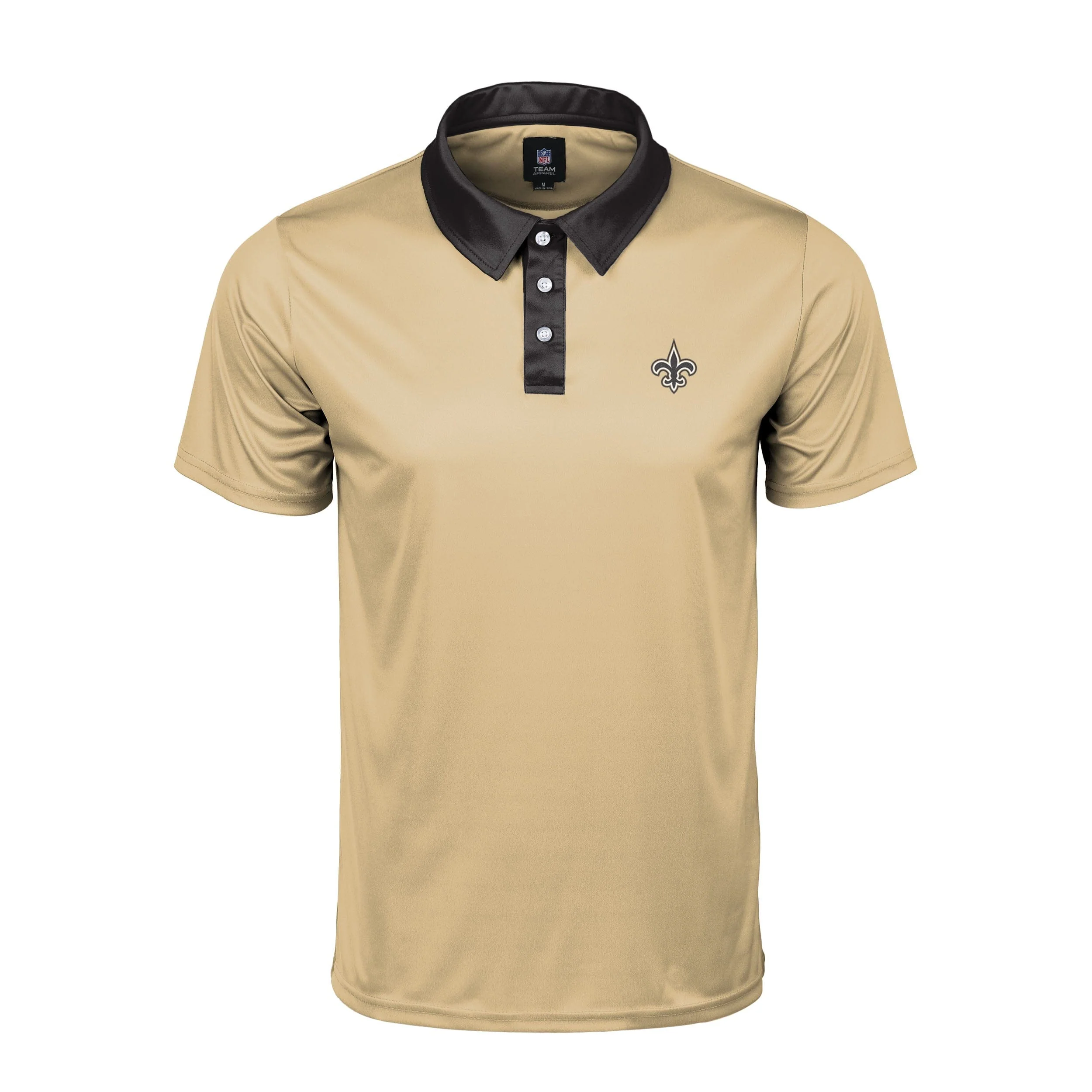 New Orleans Saints NFL Mens Nightcap Polyester Polo
