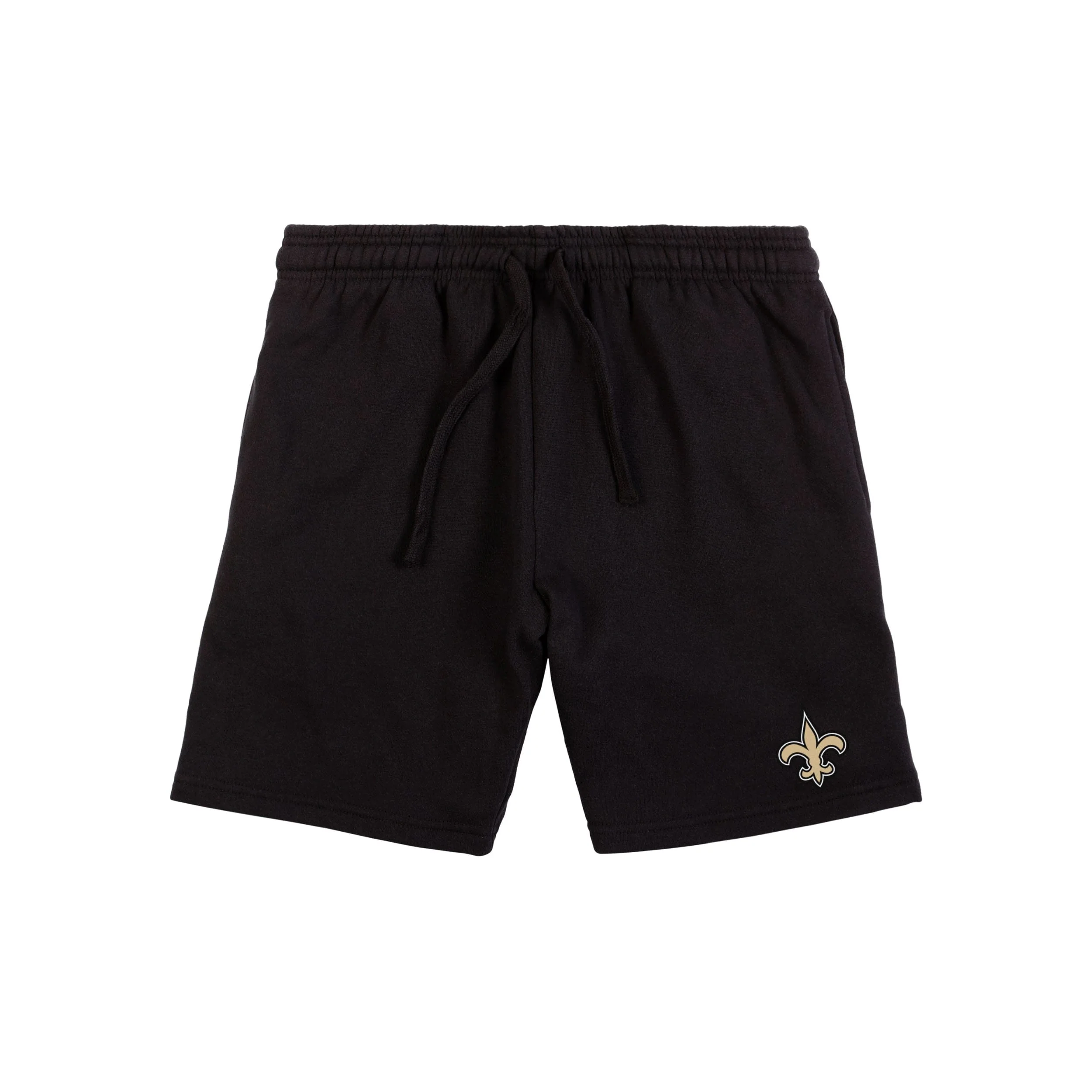 New Orleans Saints NFL Mens Solid Fleece Shorts - Image 3