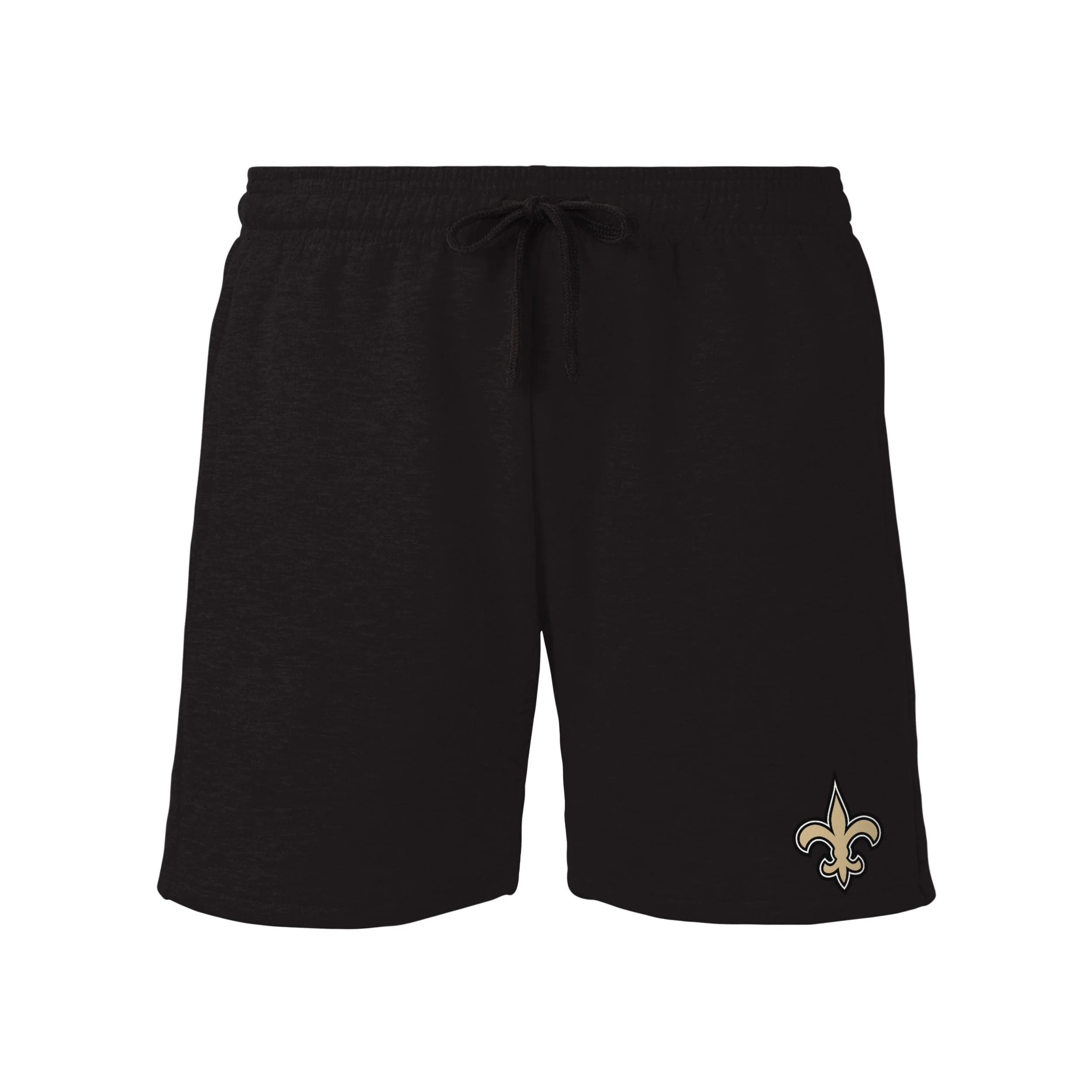 New Orleans Saints NFL Mens Solid Fleece Shorts - Image 4