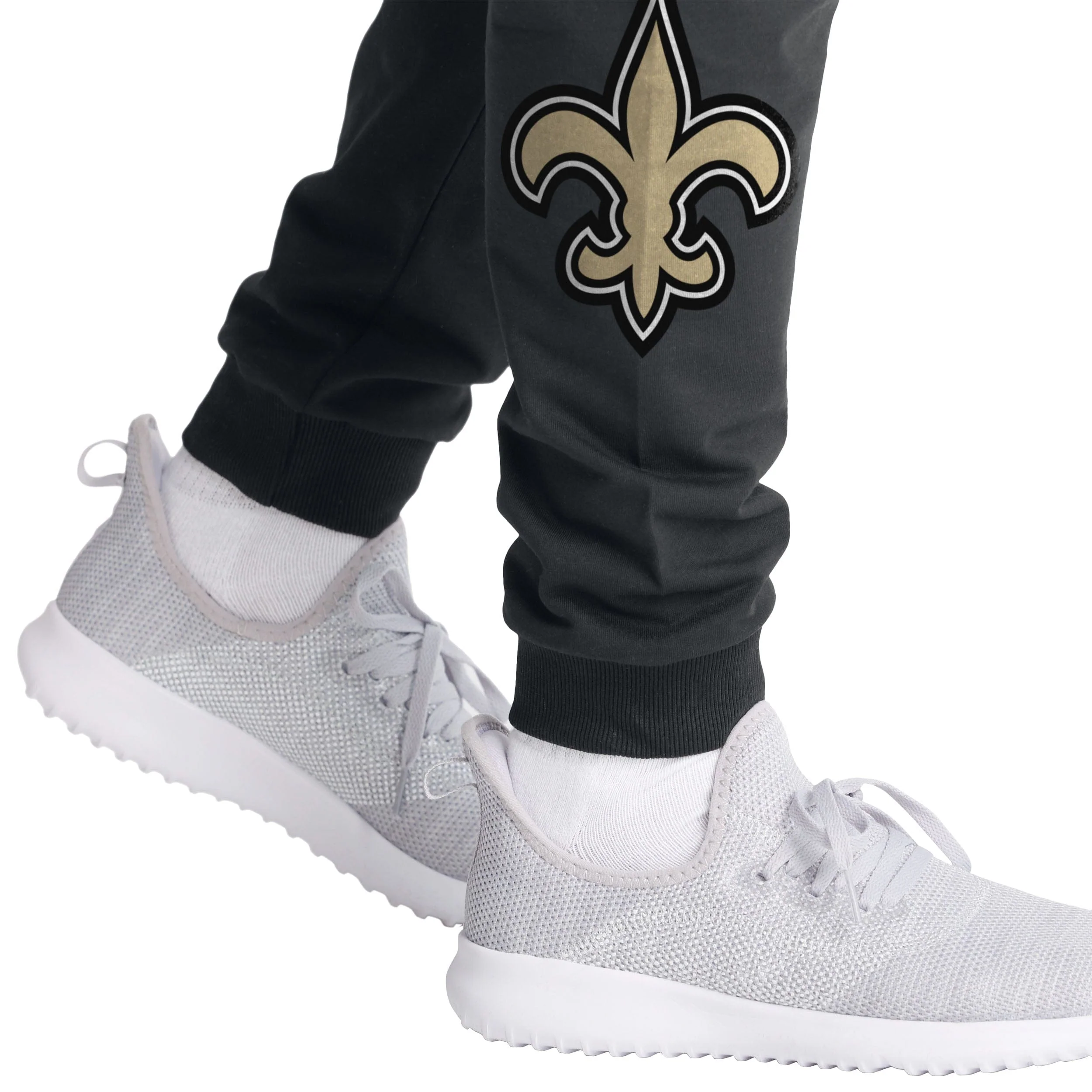 New Orleans Saints NFL Mens Team Color Joggers - Image 4