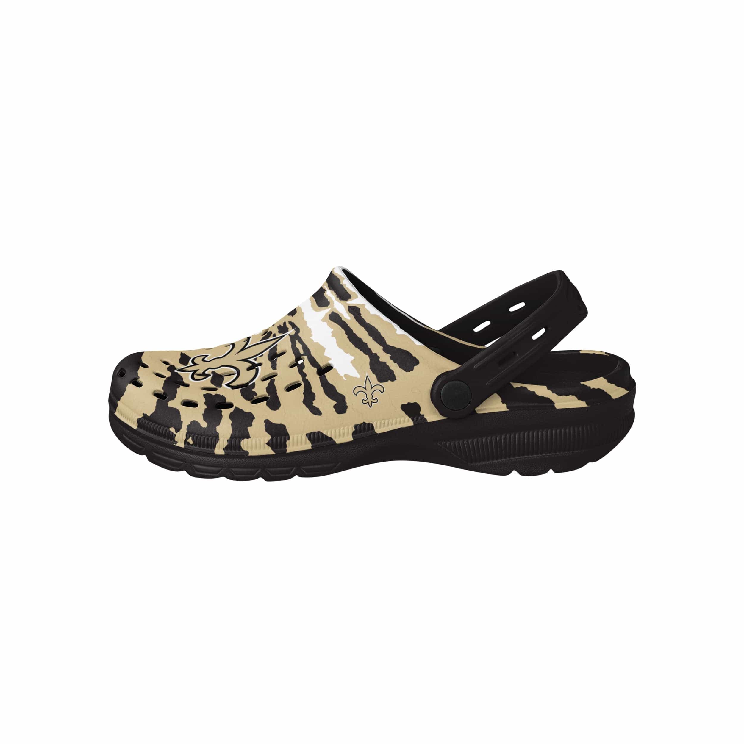 New Orleans Saints NFL Mens Tie-Dye Clog With Strap - Image 2