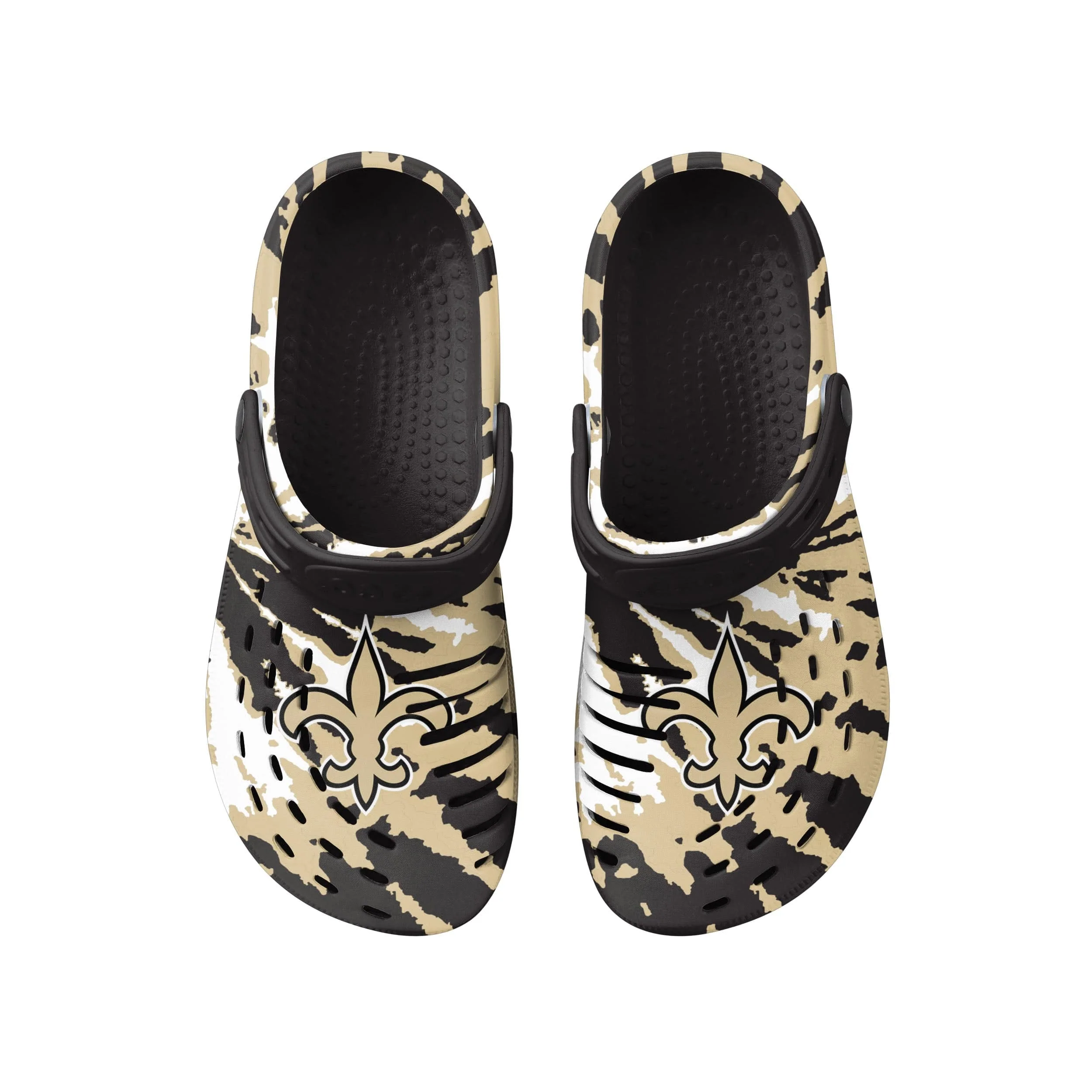 New Orleans Saints NFL Mens Tie-Dye Clog With Strap - Image 4