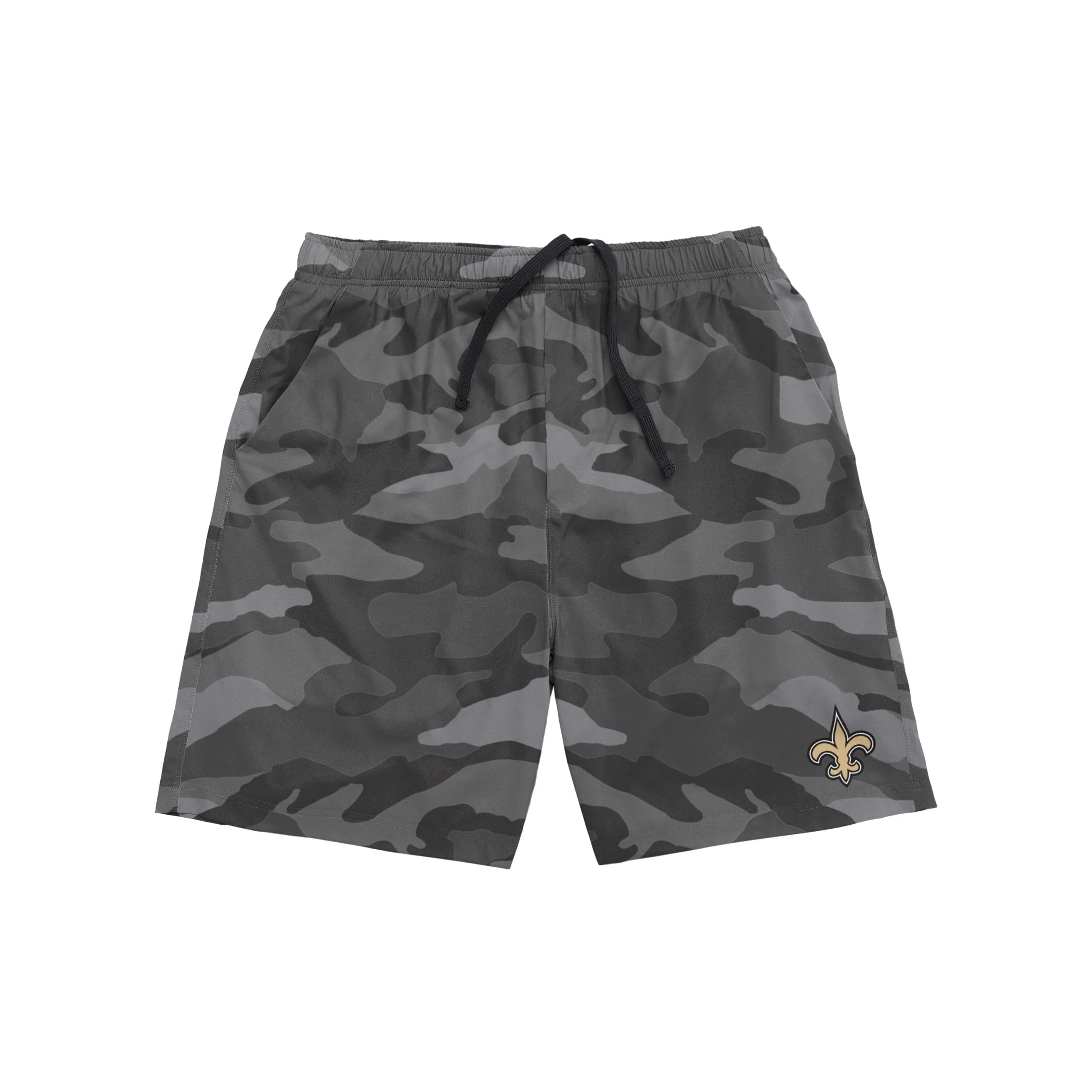 New Orleans Saints NFL Mens Tonal Camo Woven Shorts - Image 4