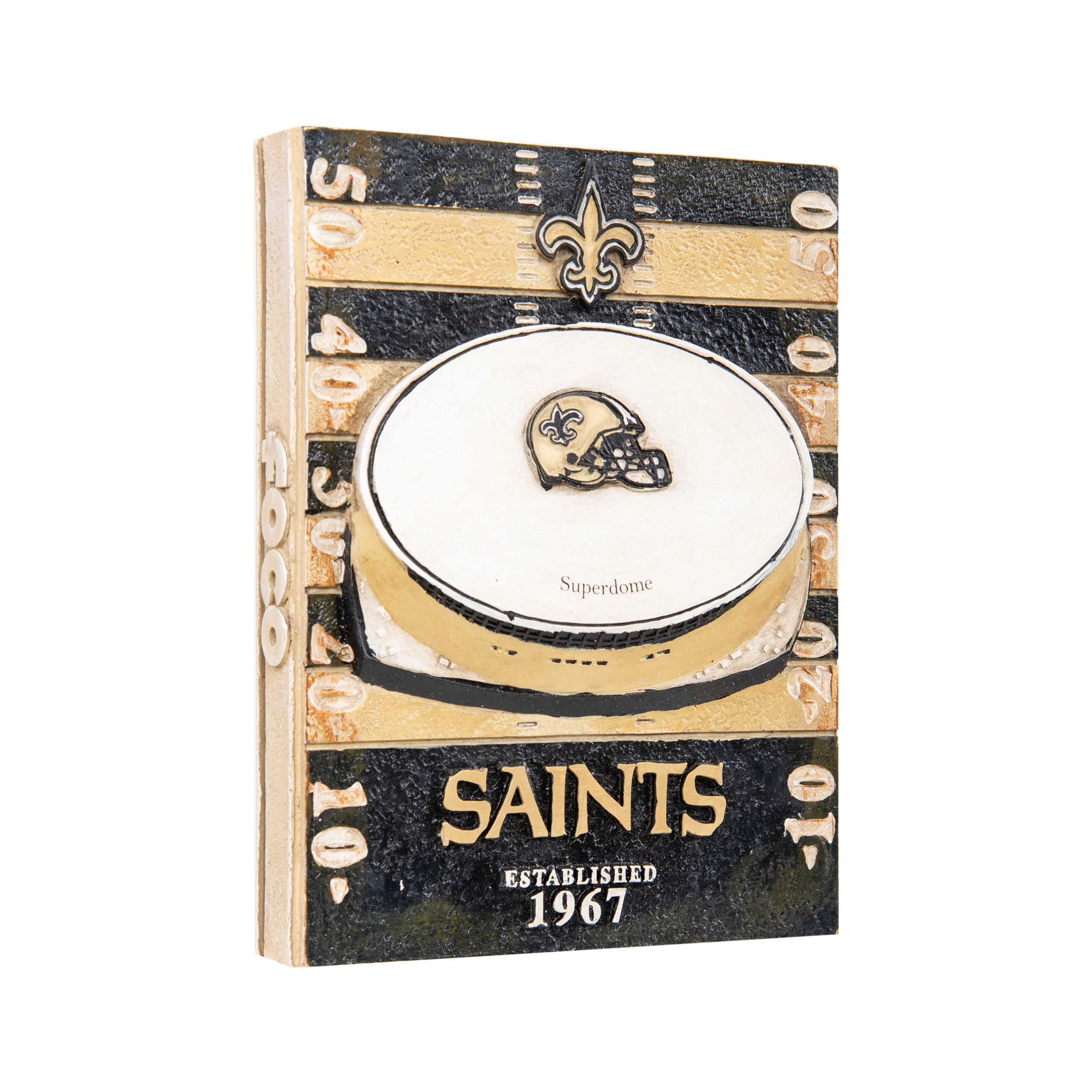 New Orleans Saints NFL Mercedes-Benz Superdome Stadium Wall Plaque