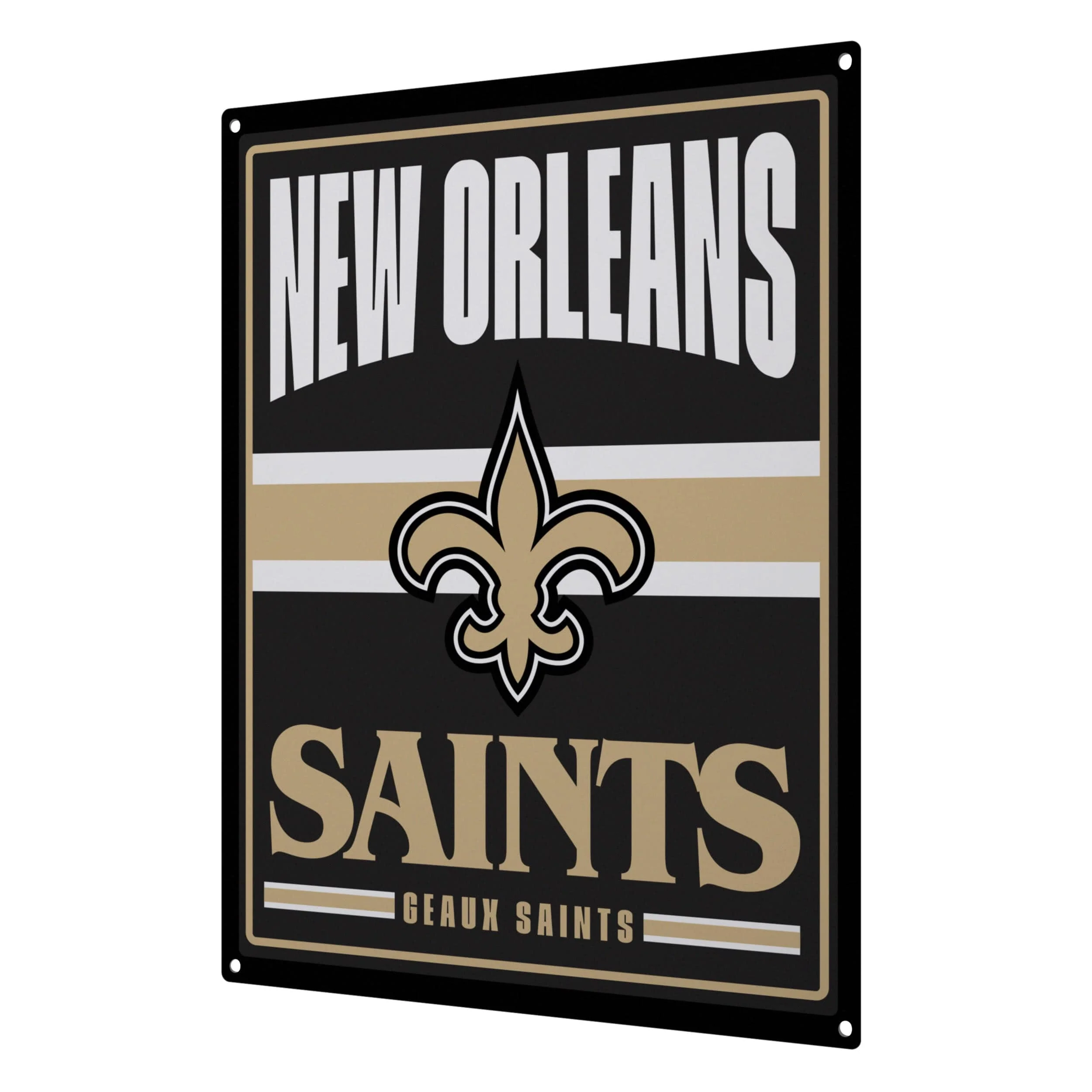 New Orleans Saints NFL Metal Tacker Wall Sign - Image 2