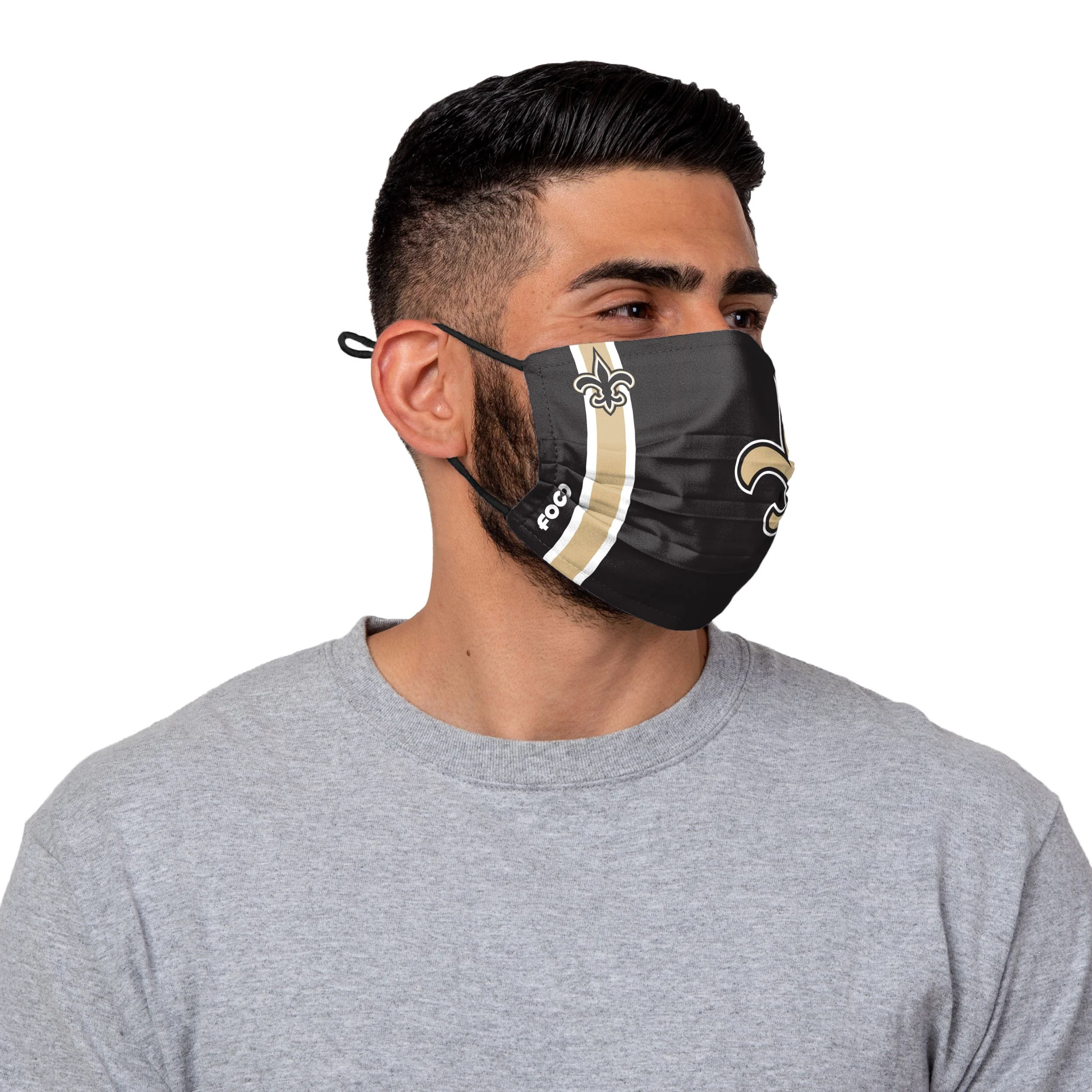 New Orleans Saints NFL On-Field Sideline Logo Face Cover - Image 2