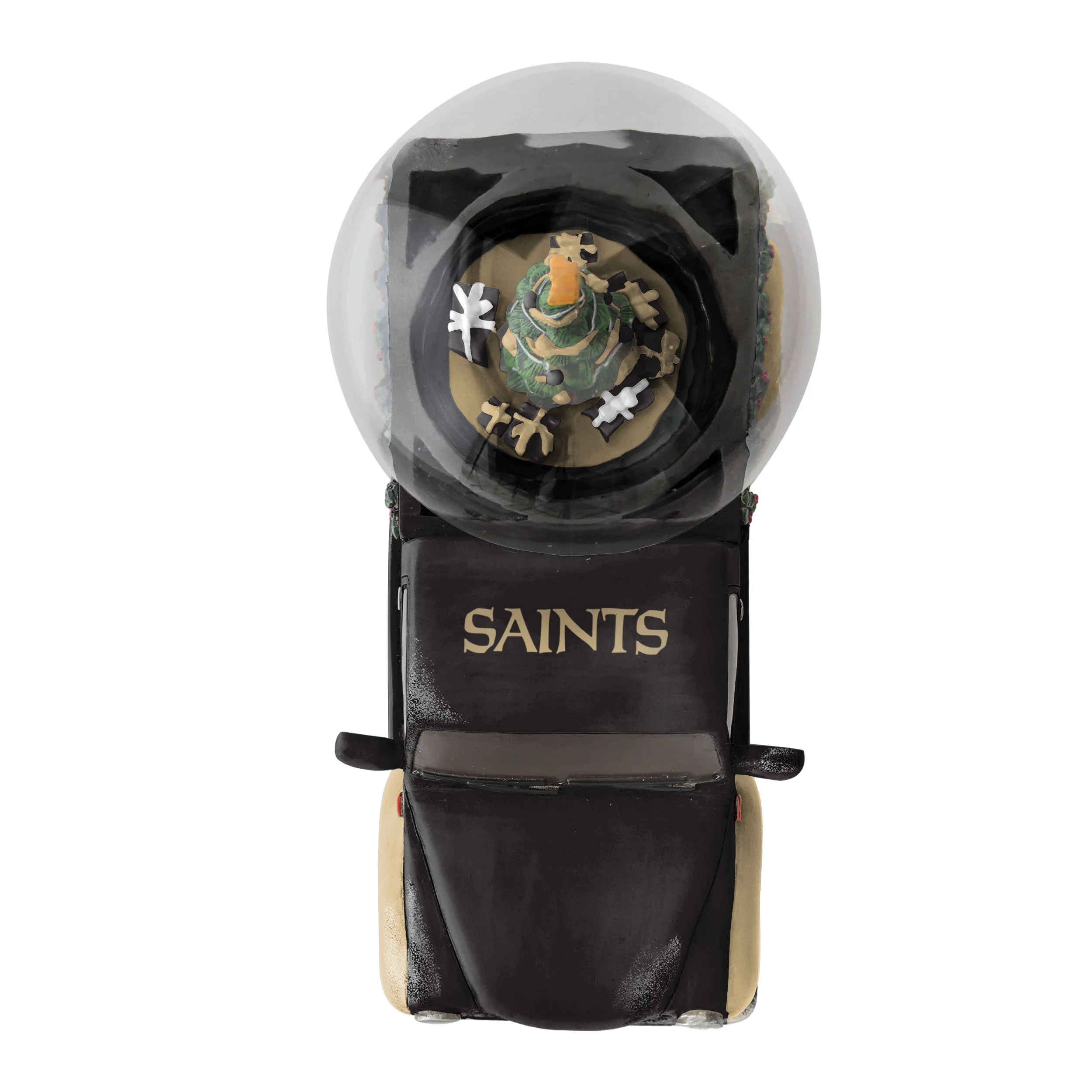 New Orleans Saints NFL Pickup Truck Snow Globe - Image 3