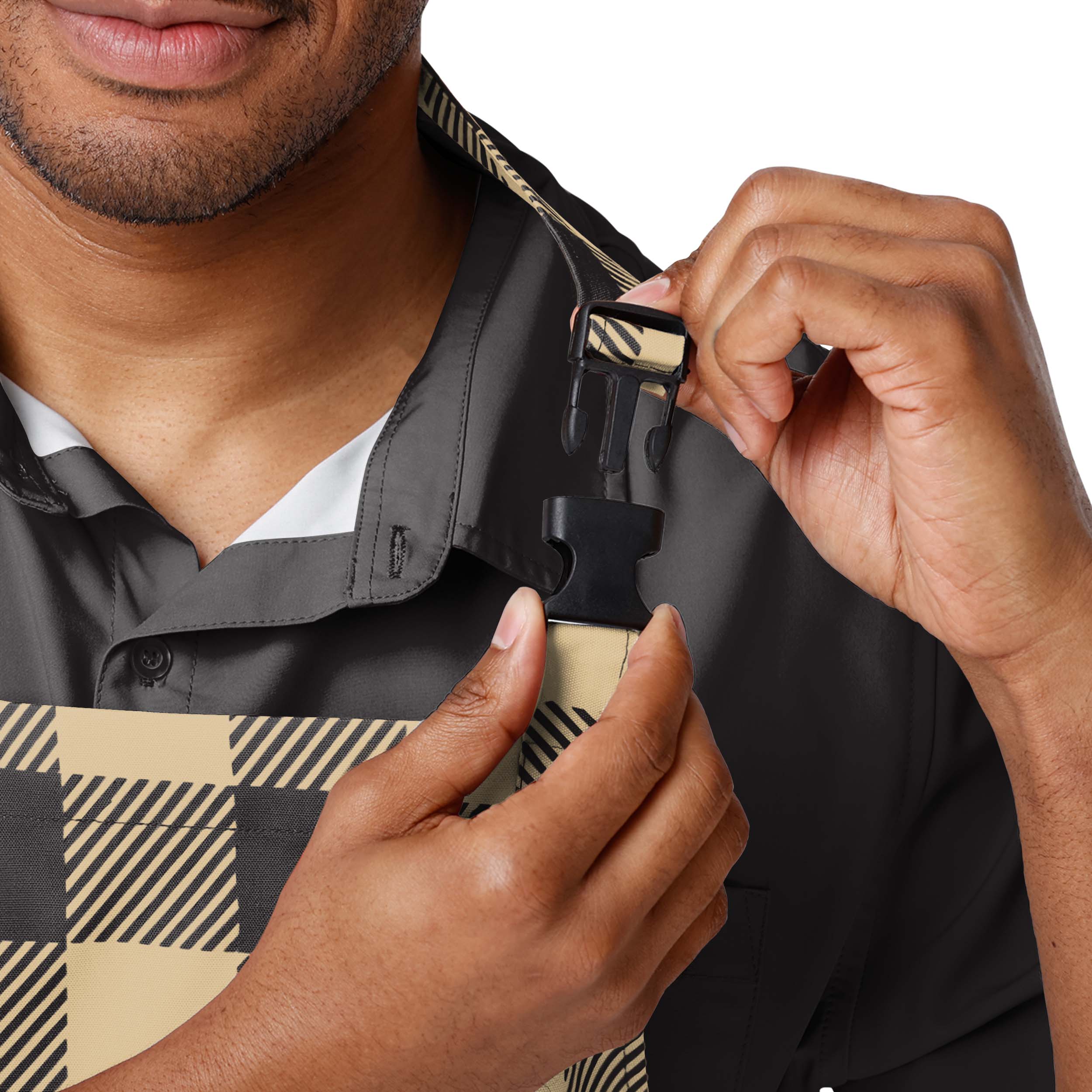 New Orleans Saints NFL Plaid Chef Set - Image 3