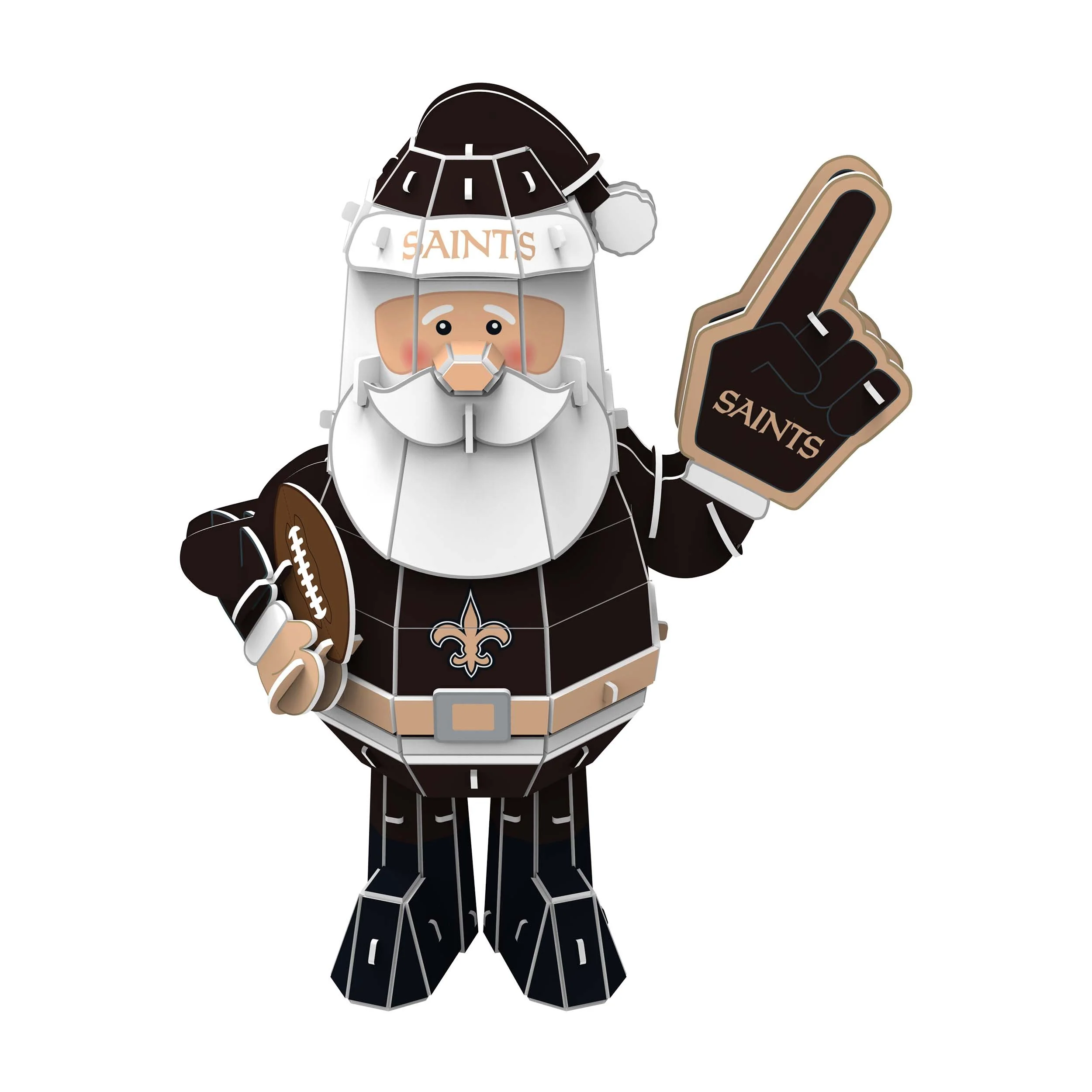 New Orleans Saints NFL PZLZ Santa - Image 2