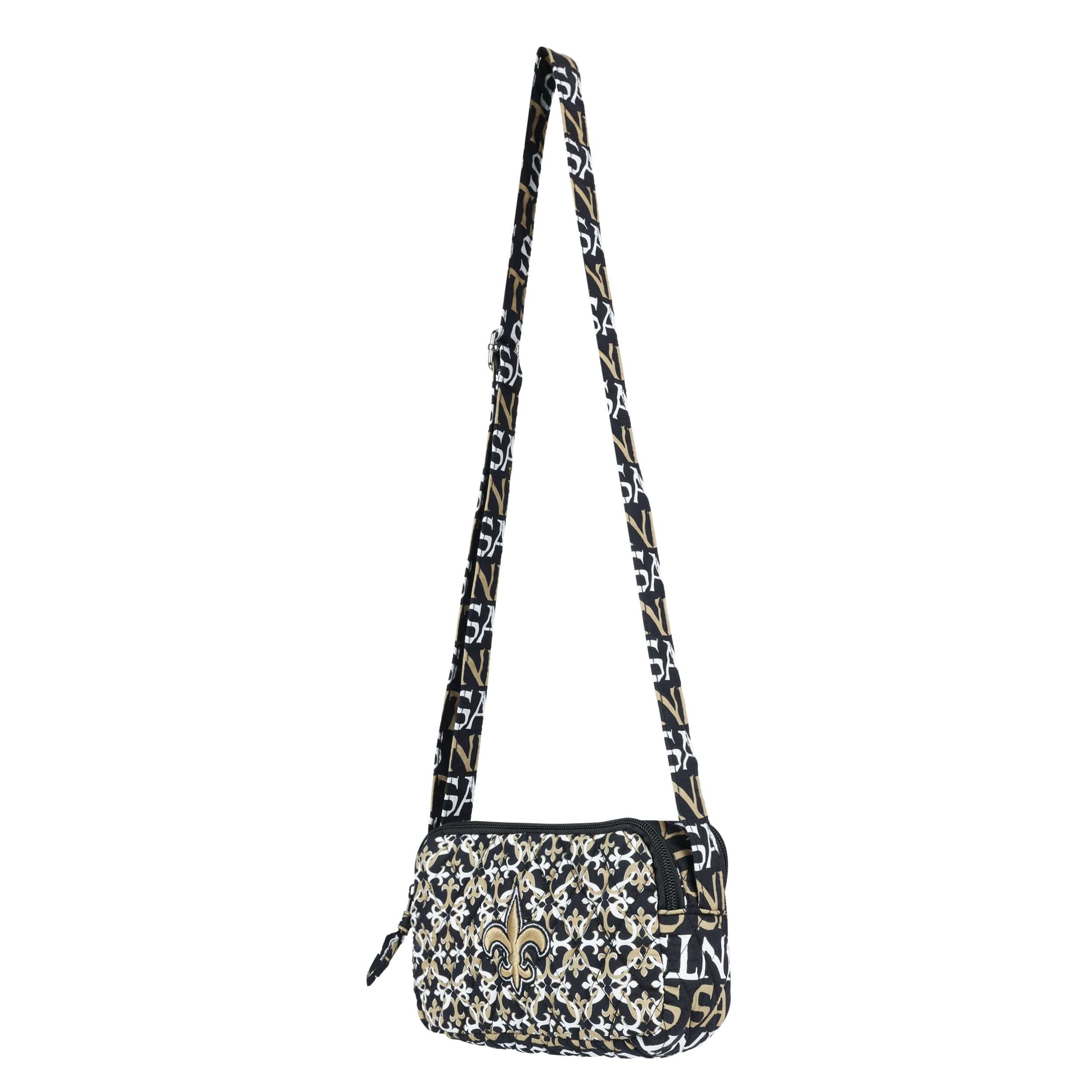 New Orleans Saints NFL Quilted Crossbody Bag - Image 3