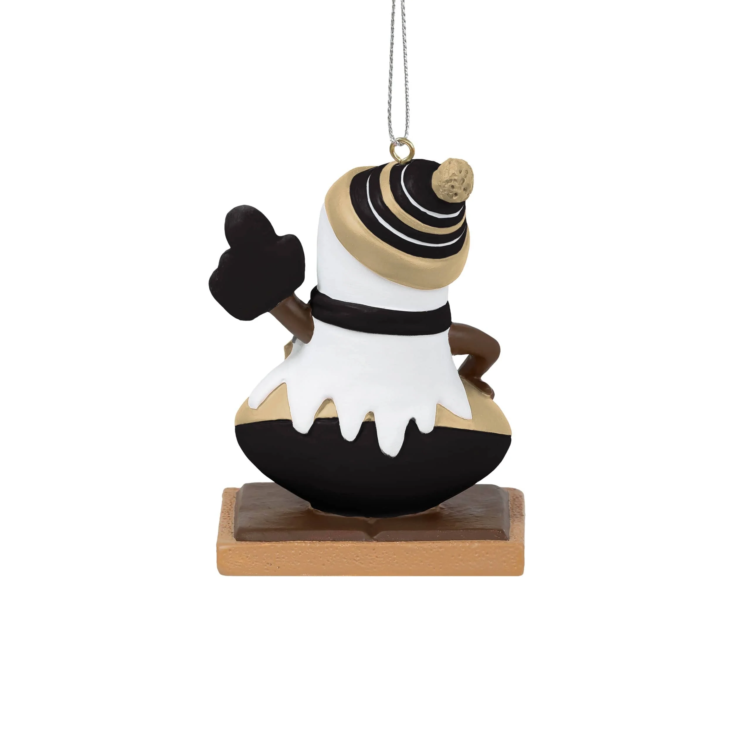 New Orleans Saints NFL Smore On Ball Ornament - Image 3