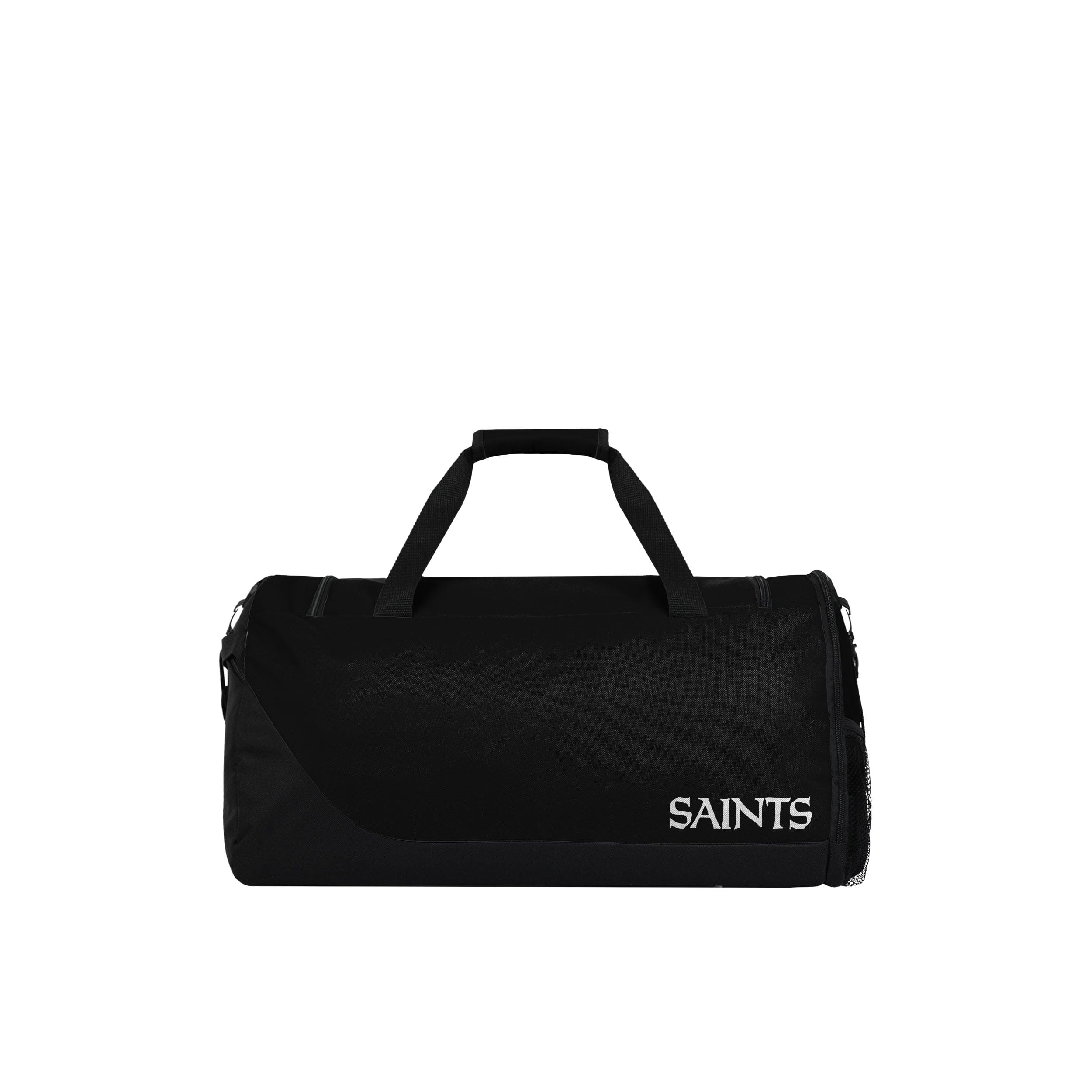 New Orleans Saints NFL Solid Big Logo Duffle Bag - Image 4