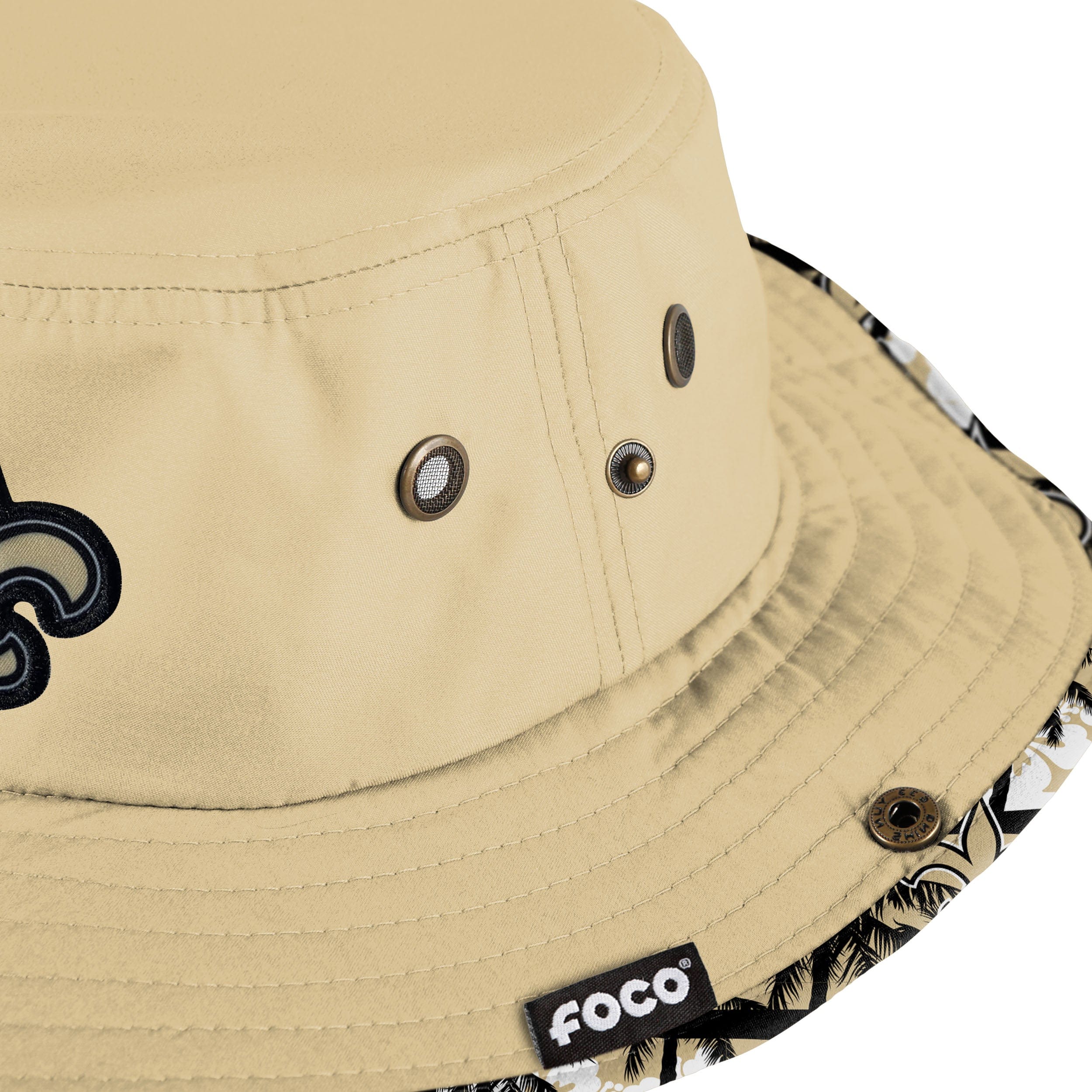 New Orleans Saints NFL Solid Hybrid Boonie Hat - Image 4