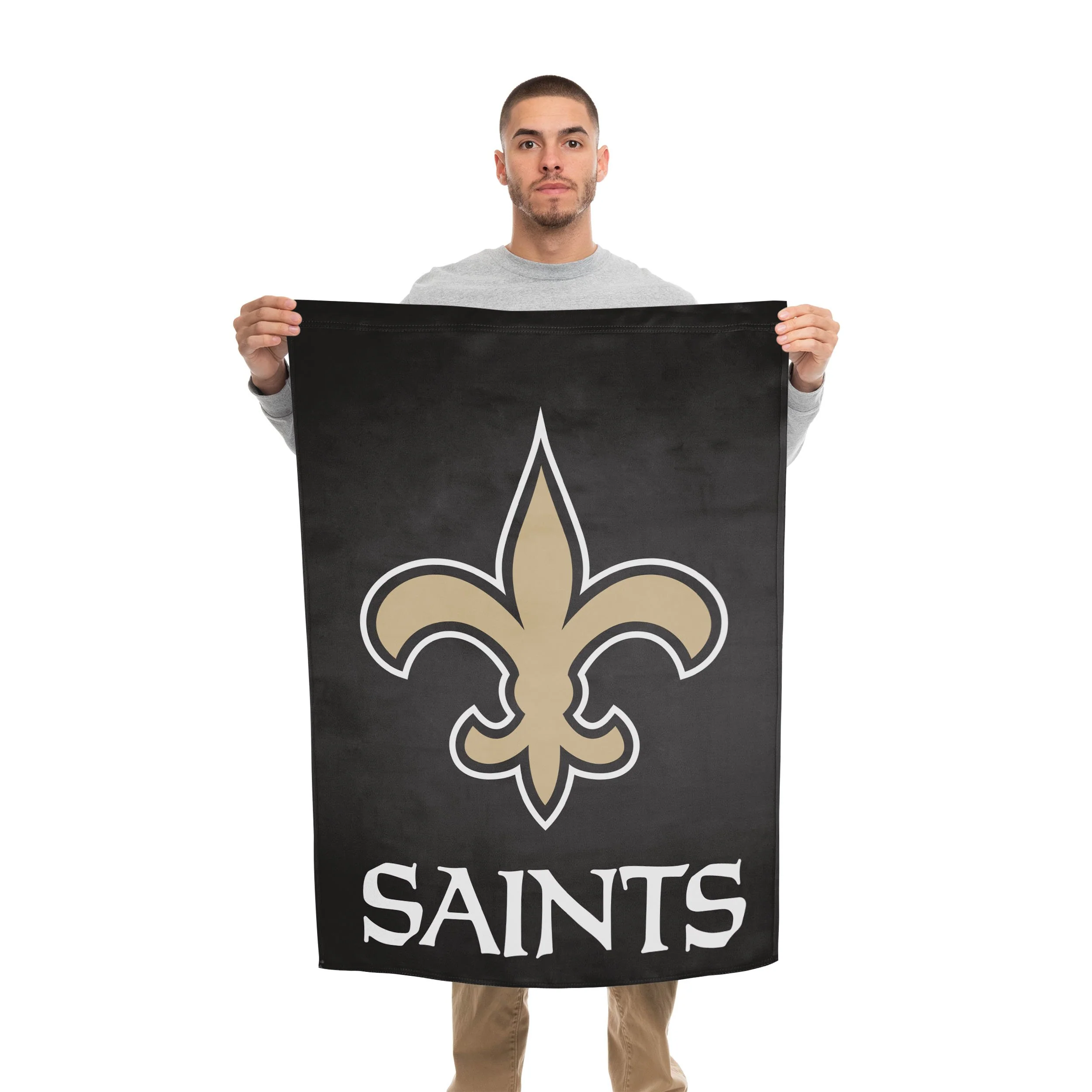 New Orleans Saints NFL Solid Vertical Flag - Image 2