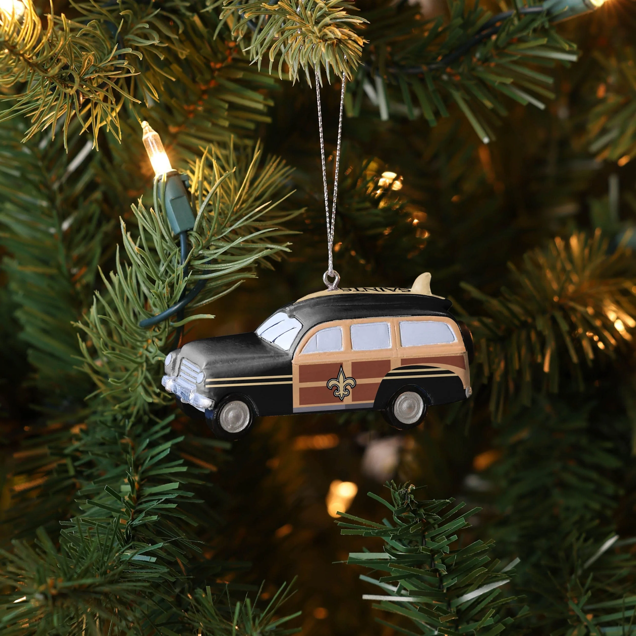 New Orleans Saints NFL Station Wagon Ornament - Image 4