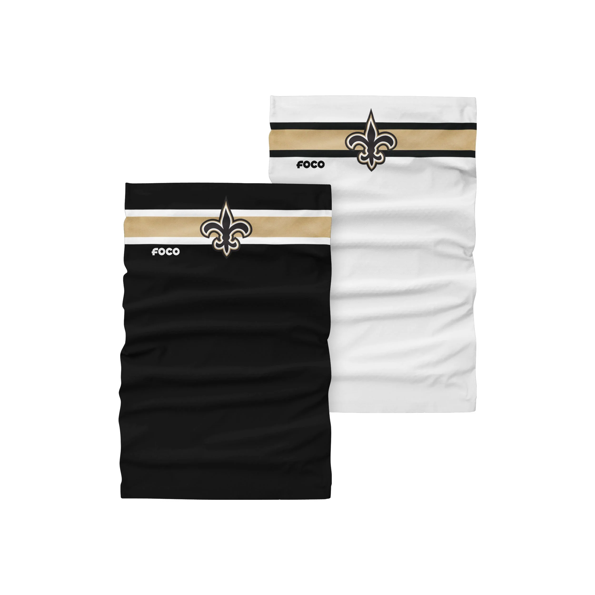 New Orleans Saints NFL Stitched 2 Pack Gaiter Scarf - Image 2