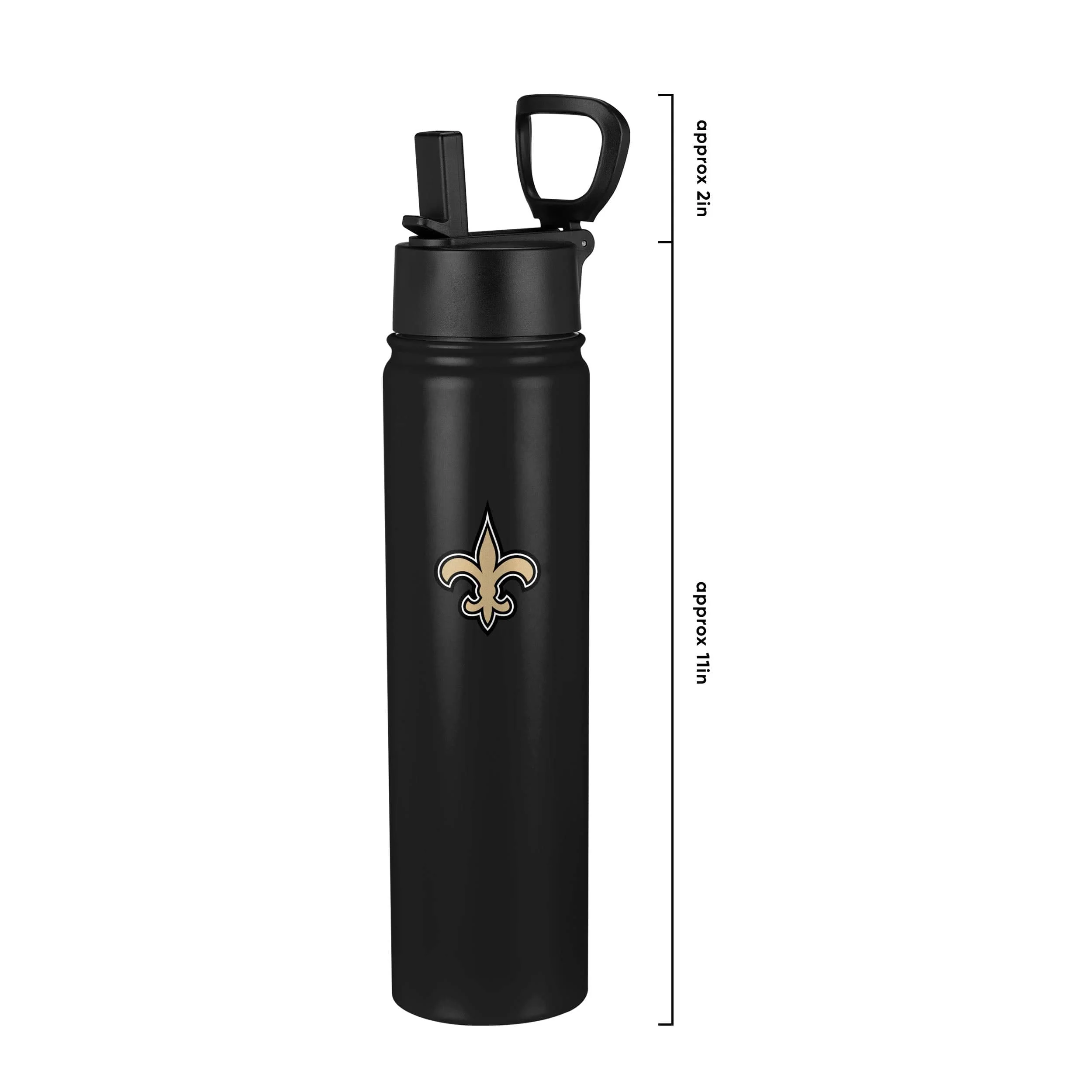 New Orleans Saints NFL Team Color Insulated Bottle - Image 5