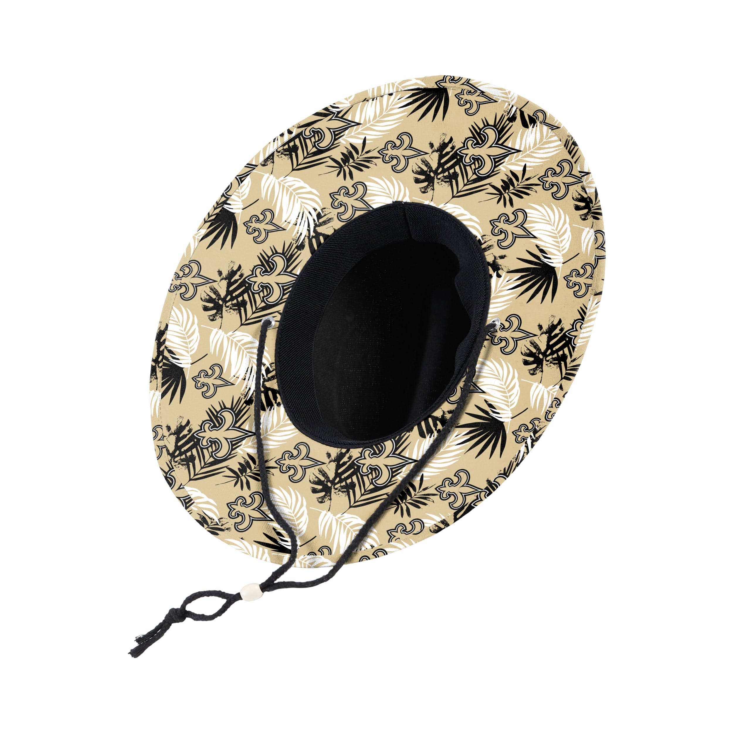 New Orleans Saints NFL Team Color Straw Hat - Image 2