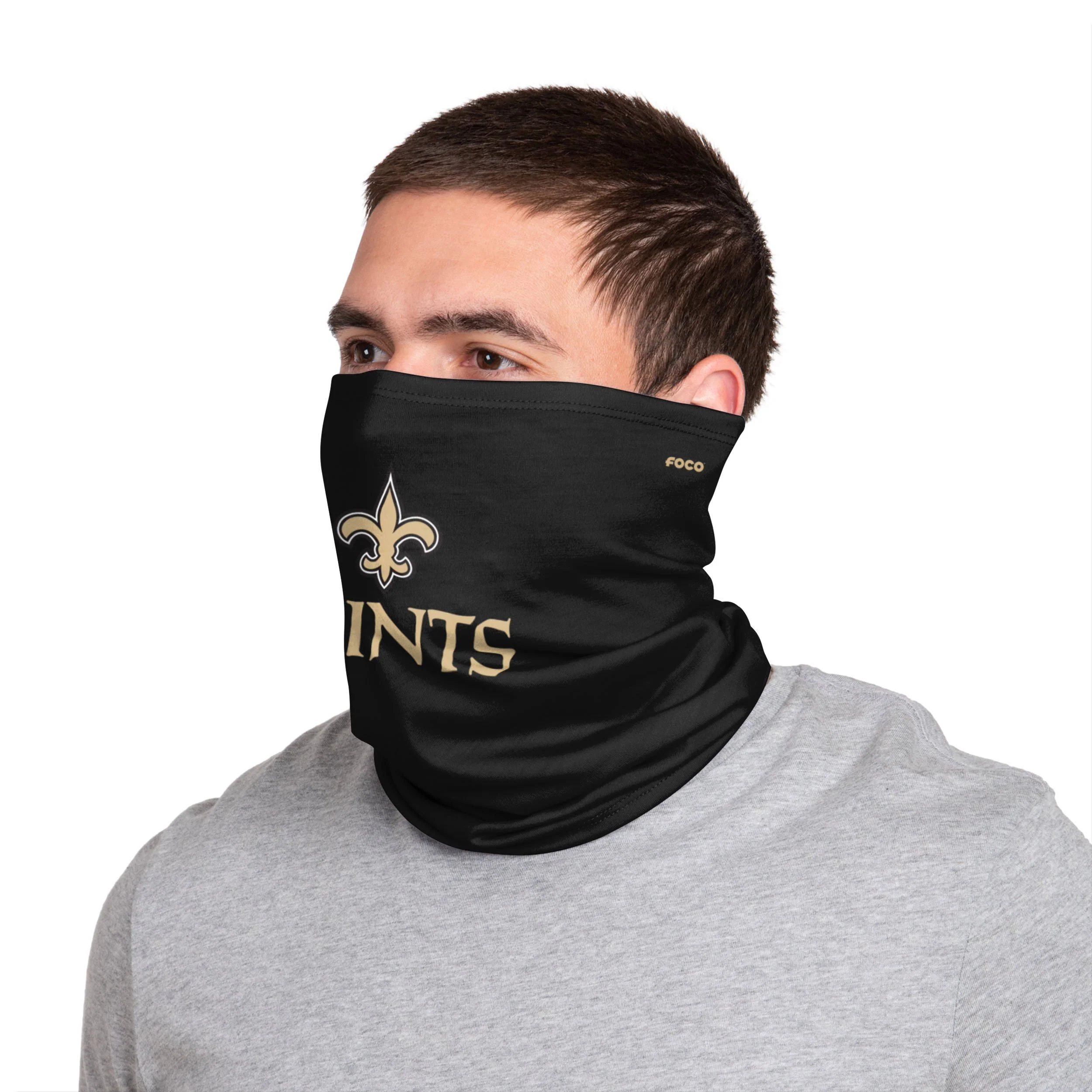 New Orleans Saints NFL Team Logo Stitched Gaiter Scarf - Image 4