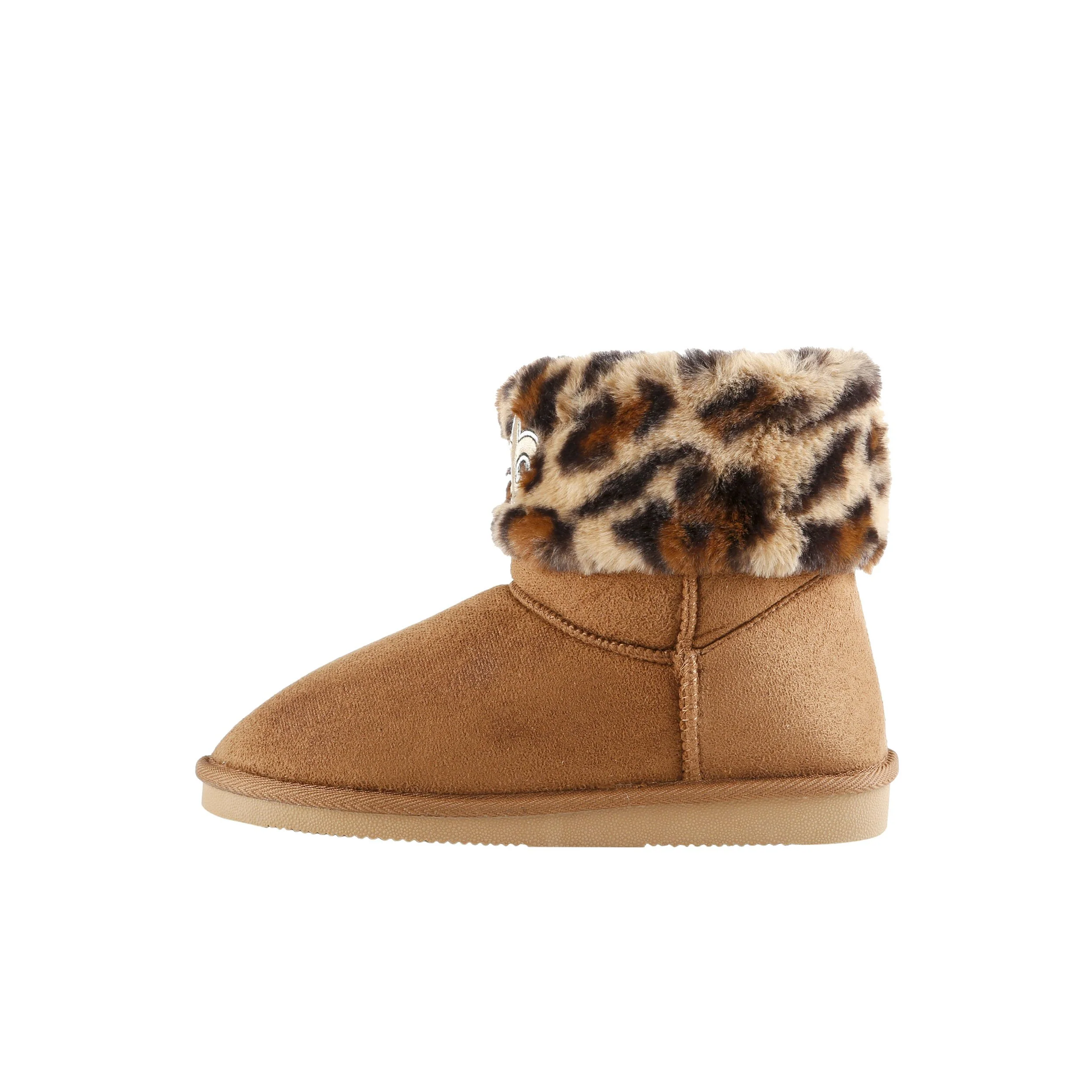 New Orleans Saints NFL Womens Cheetah Fur Boots - Image 3
