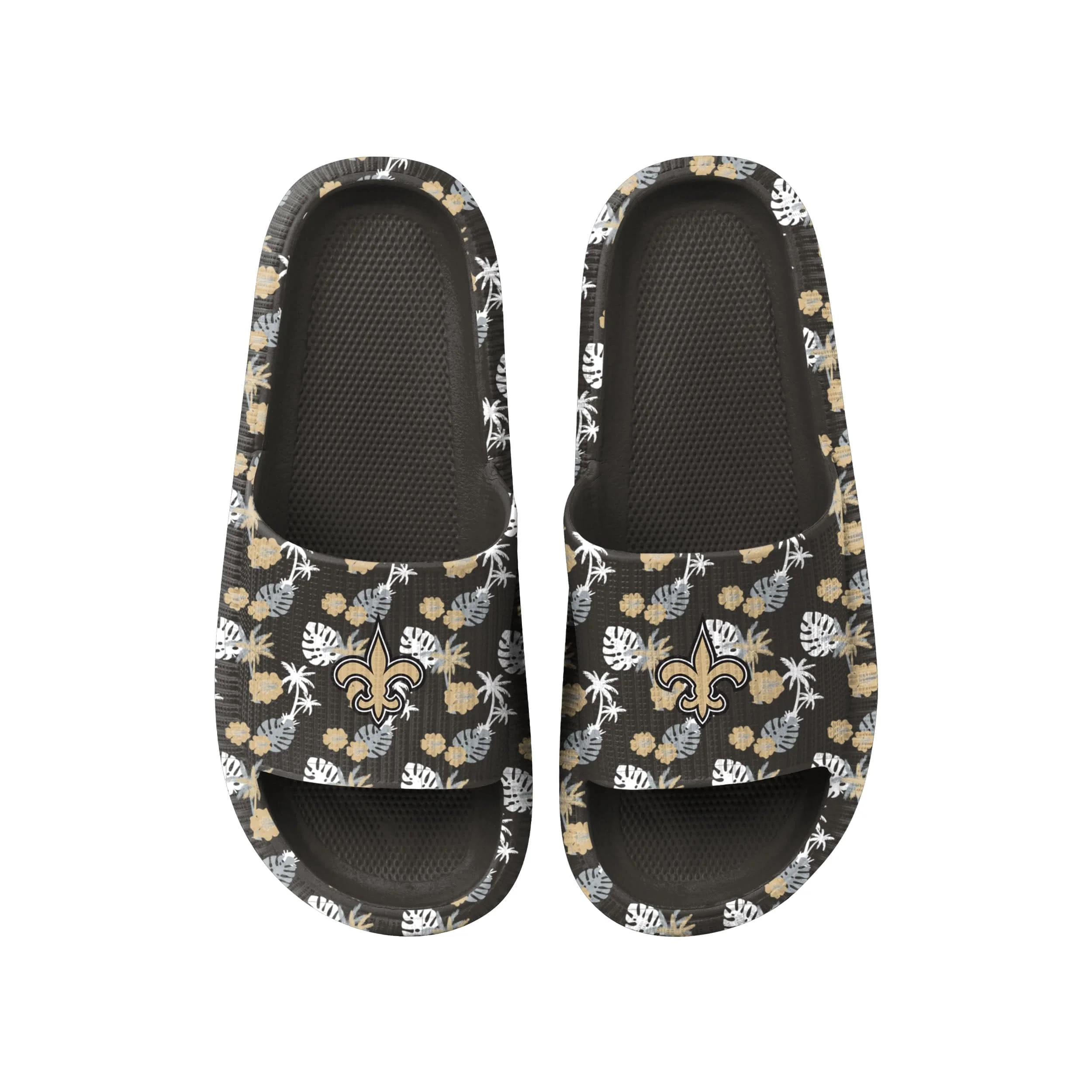 New Orleans Saints NFL Womens Floral Pillow Slide - Image 2