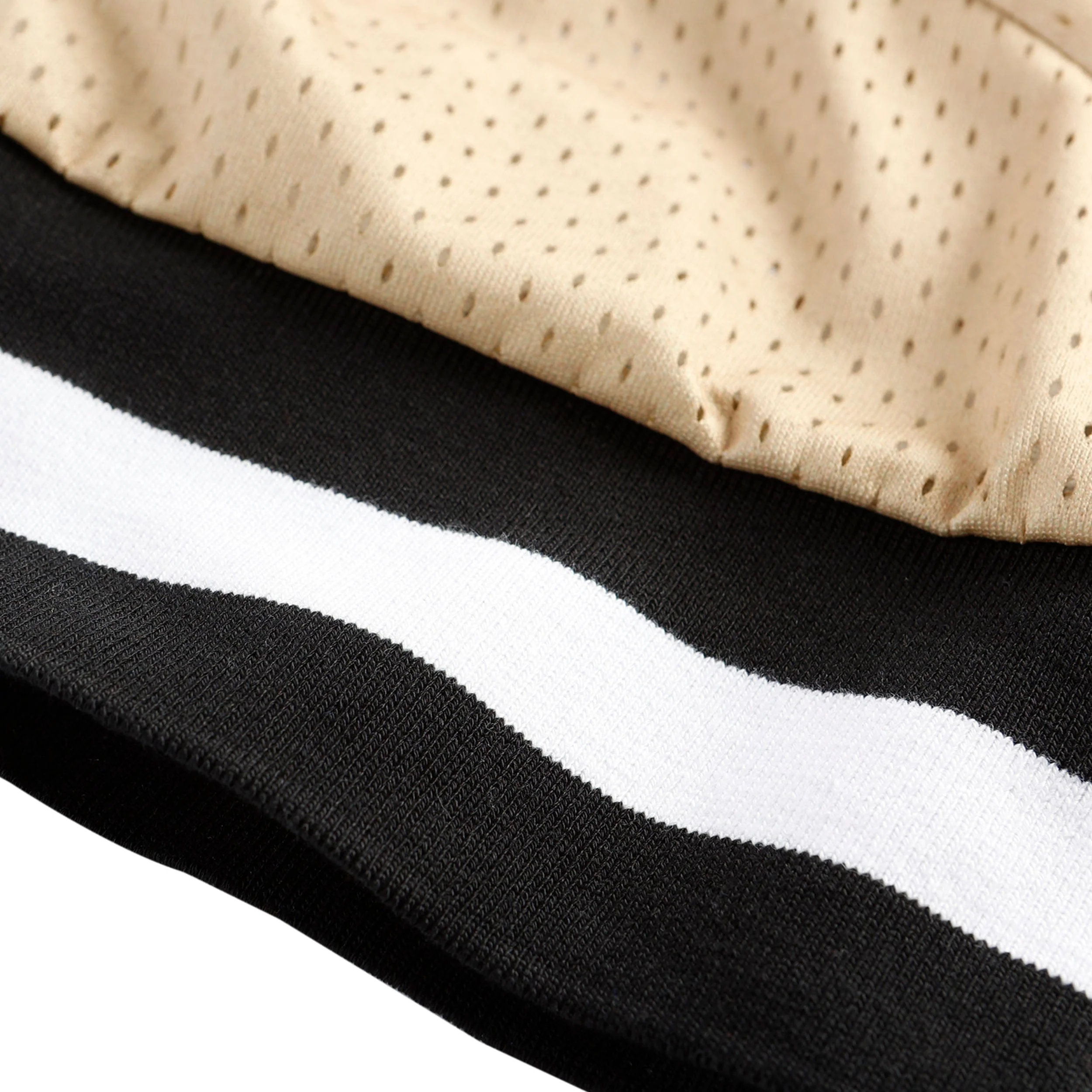 New Orleans Saints NFL Womens Gameday Mesh Crop Top - Image 4