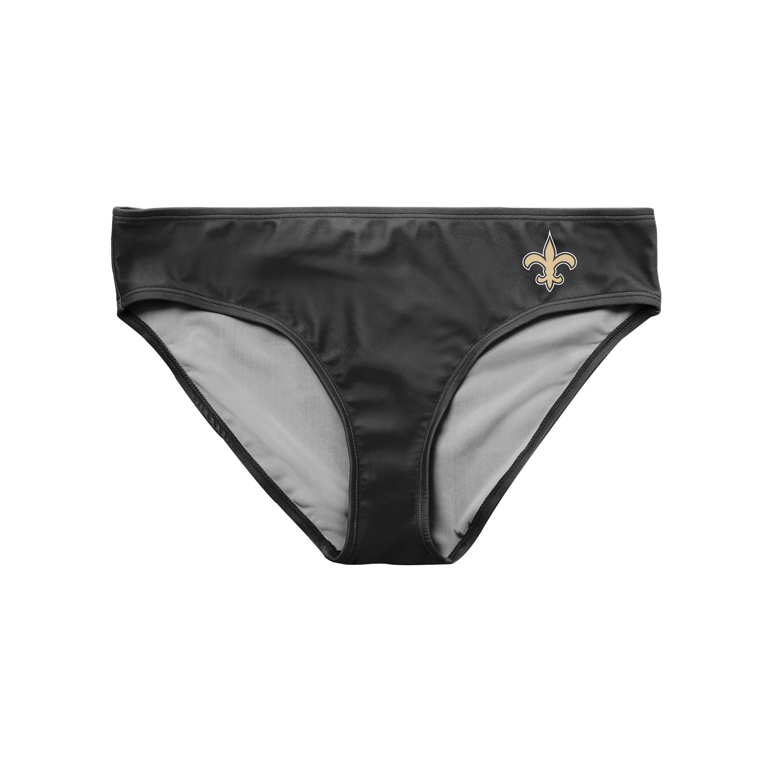 New Orleans Saints NFL Womens Mini Logo Bikini Bottom - Image 2