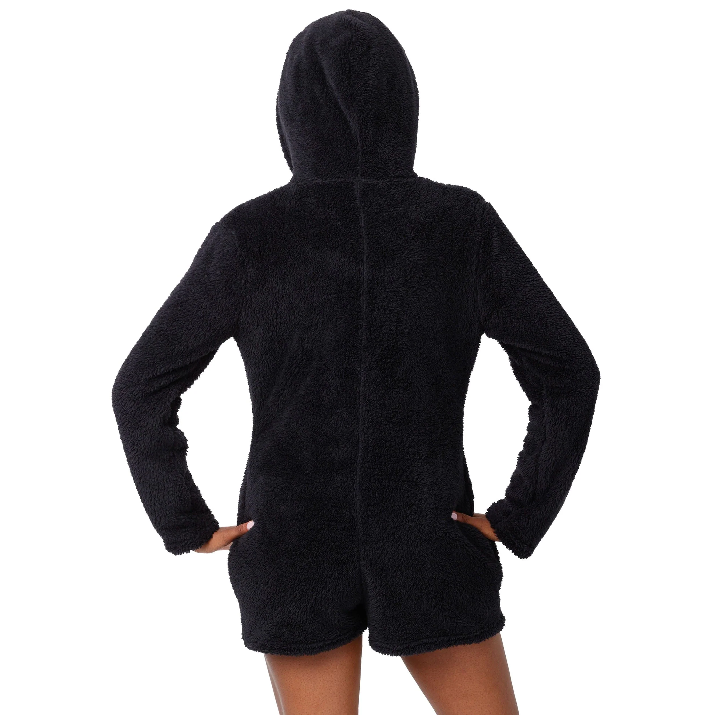 New Orleans Saints NFL Womens Short Cozy One Piece Pajamas - Image 2