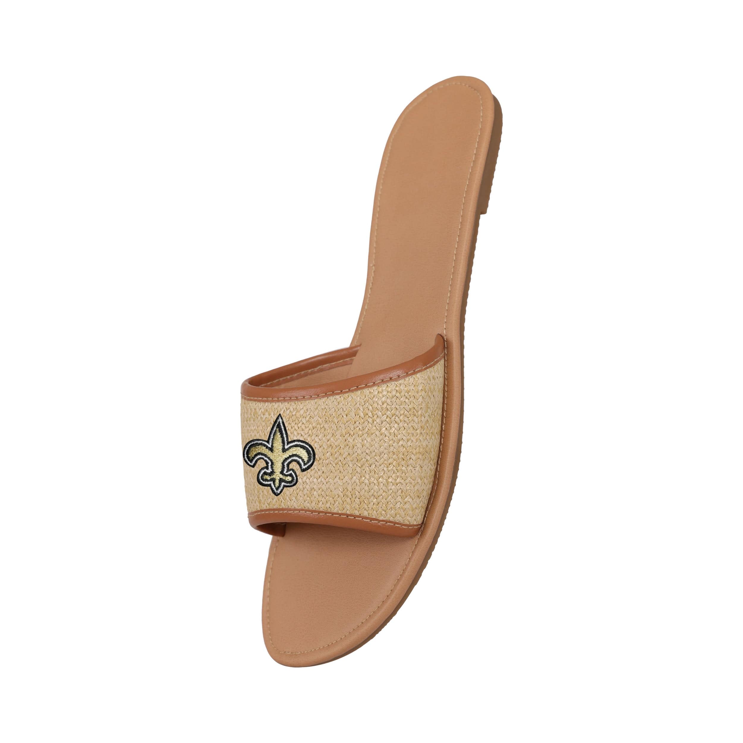 New Orleans Saints NFL Womens Straw Slide - Image 2