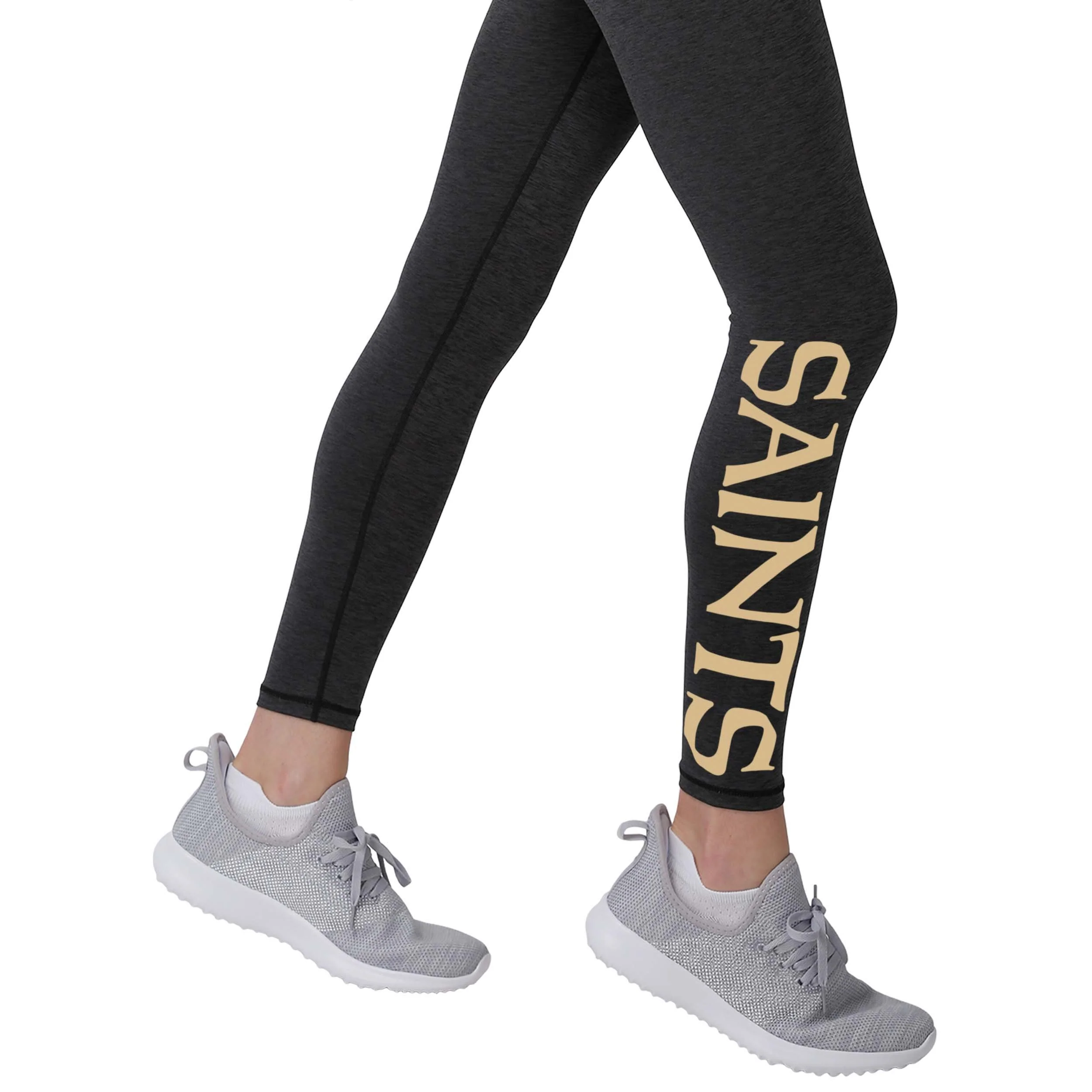 New Orleans Saints NFL Womens Team Color Static Leggings - Image 2
