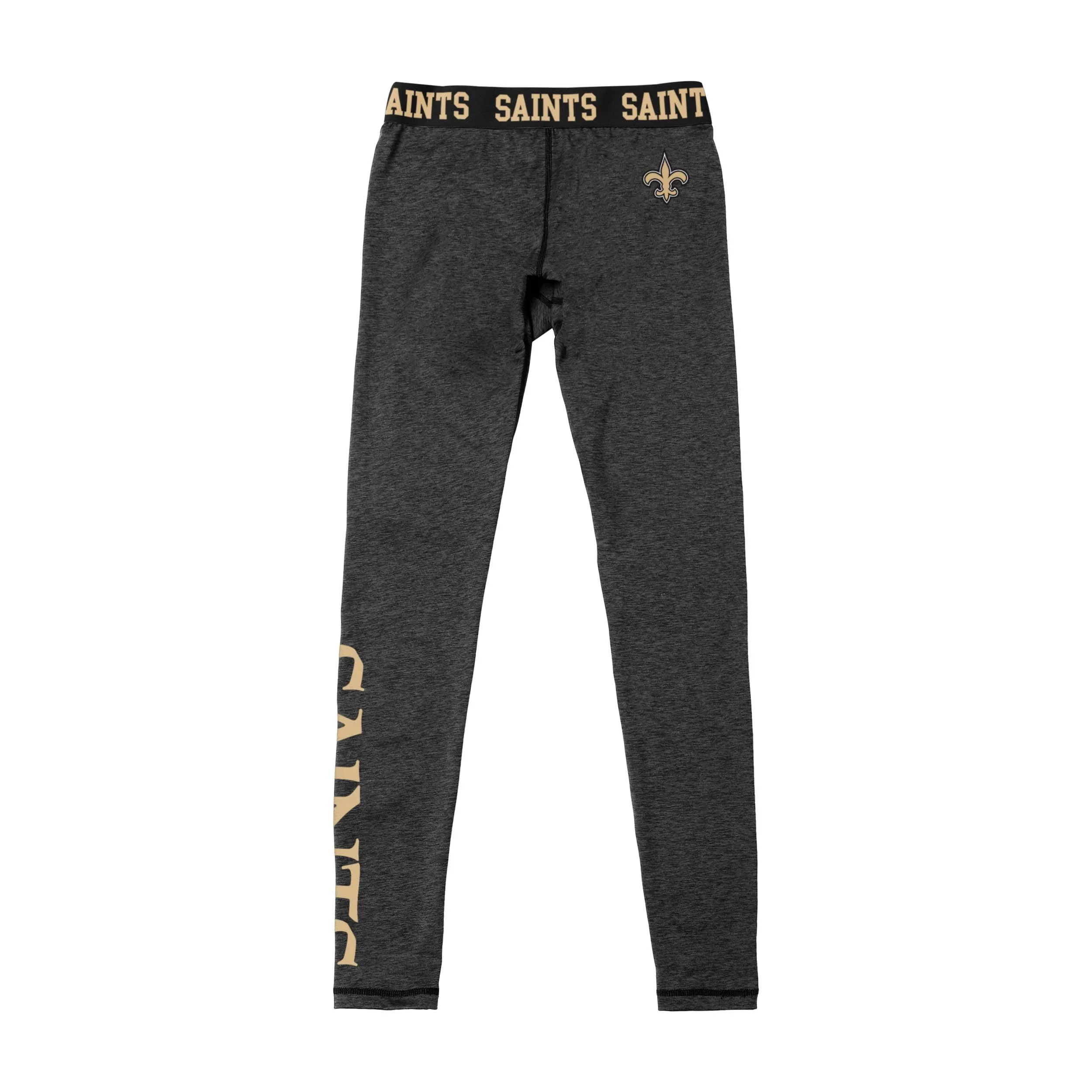 New Orleans Saints NFL Womens Team Color Static Leggings - Image 5
